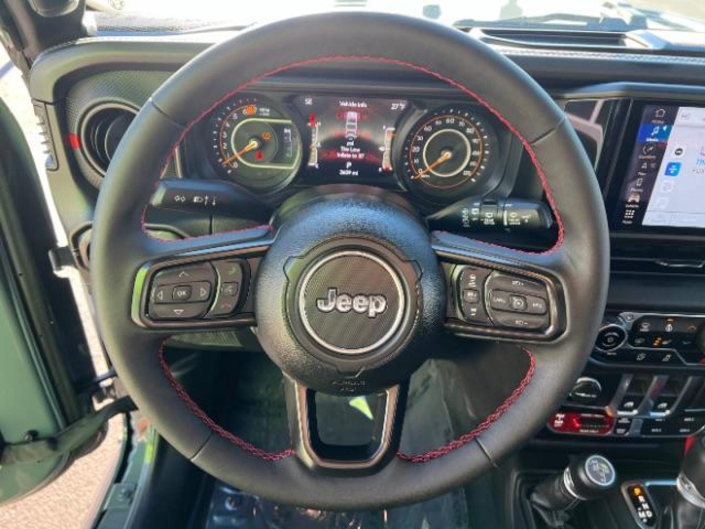 2024 Anvil Clear Coat /Black Jeep Wrangler Rubicon (1C4PJXCG6RW) with an 3.6L V6 DOHC 24V engine, Automatic transmission, located at 1865 East Red Hills Pkwy, St. George, 84770, (435) 628-0023, 37.120850, -113.543640 - Photo#16