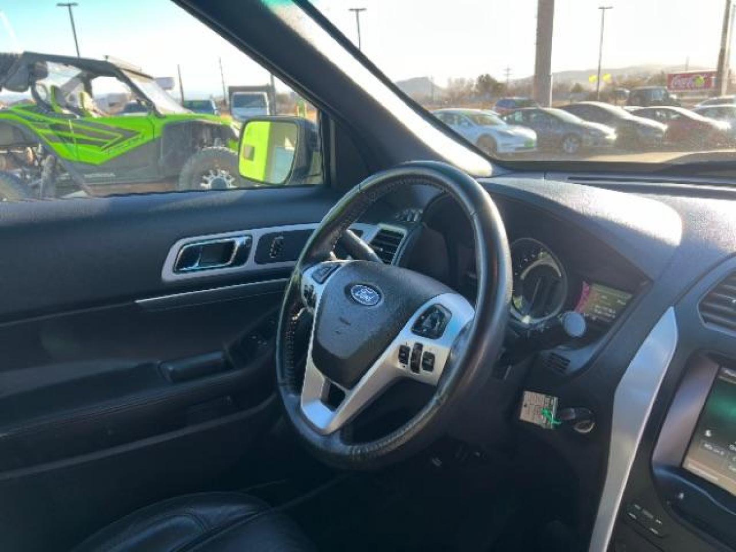 2013 Ingot Silver Metallic /Charcoal Black Leather Interior Ford Explorer XLT FWD (1FM5K7D86DG) with an 3.5L V6 DOHC 24V engine, 6-Speed Automatic transmission, located at 1865 East Red Hills Pkwy, St. George, 84770, (435) 628-0023, 37.120850, -113.543640 - We specialize in helping ALL people get the best financing available. No matter your credit score, good, bad or none we can get you an amazing rate. Had a bankruptcy, divorce, or repossessions? We give you the green light to get your credit back on the road. Low down and affordable payments that fit - Photo#34