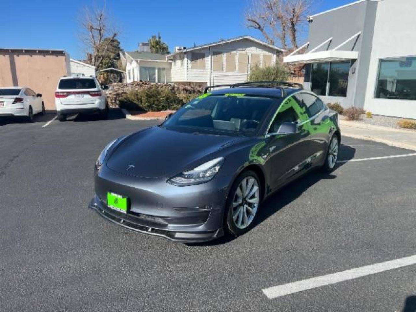 2018 Gray /Black Tesla Model 3 Long Range (5YJ3E1EB8JF) with an Electric engine, 1 Speed-Automatic transmission, located at 1865 East Red Hills Pkwy, St. George, 84770, (435) 628-0023, 37.120850, -113.543640 - COMING SOON! ****Price includes $4k IRS EV REBATE**** We are setup with IRS to file the rebate directly and take credit off the price of car. Check with IRS EV website to be sure you qualify. Trump has threatened to end rebate so ACT FAST! Long Range AWD in excellent condition. Upgraded computer r - Photo#4