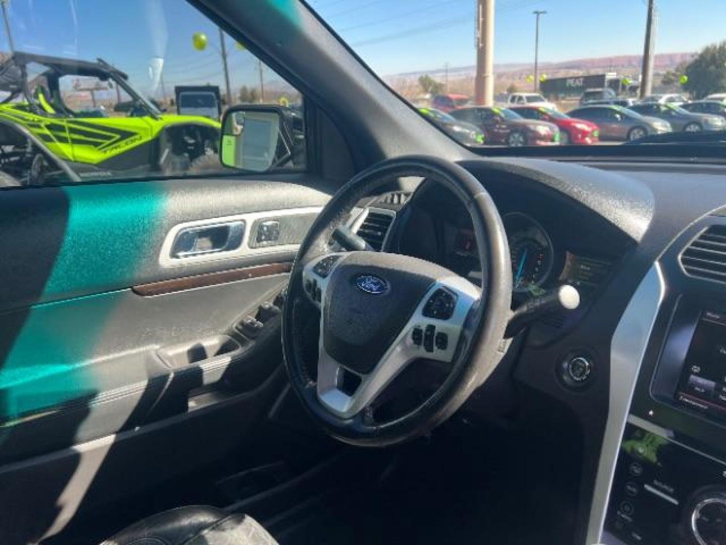 2013 Tuxedo Black Metallic /Charcoal Black Perforated Leather Interior Ford Explorer Limited FWD (1FM5K7F89DG) with an 3.5L V6 DOHC 24V engine, 6-Speed Automatic transmission, located at 1865 East Red Hills Pkwy, St. George, 84770, (435) 628-0023, 37.120850, -113.543640 - We specialize in helping ALL people get the best financing available. No matter your credit score, good, bad or none we can get you an amazing rate. Had a bankruptcy, divorce, or repossessions? We give you the green light to get your credit back on the road. Low down and affordable payments that fit - Photo#35