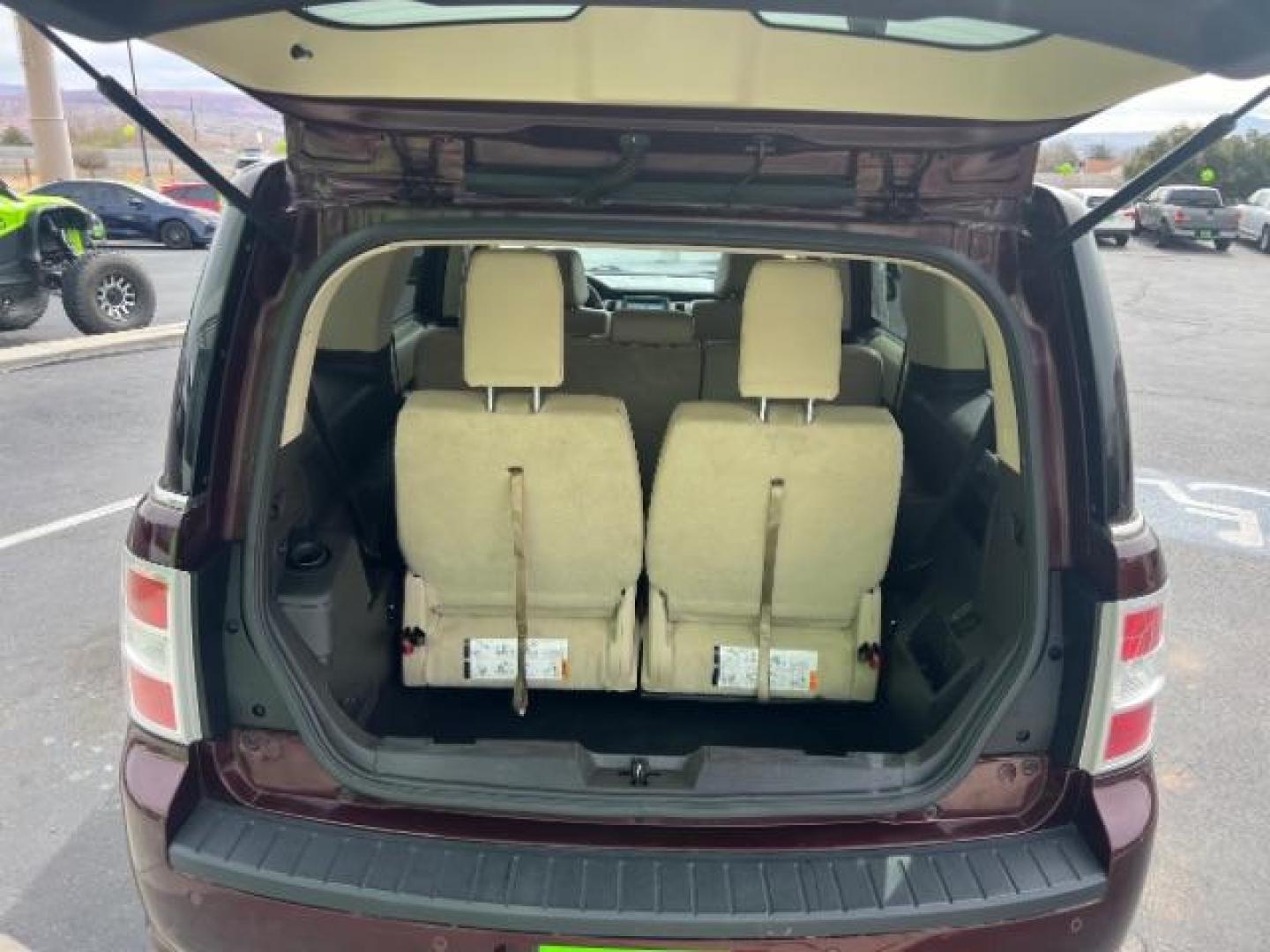 2018 Burgundy Velvet Tinted Clearcoat /Charcoal Black Ford Flex SEL (2FMGK5C87JB) with an 3.5L V6 DOHC 24V engine, 6-Speed Automatic transmission, located at 940 North Main Street, Cedar City, UT, 84720, (435) 628-0023, 37.692936, -113.061897 - We specialize in helping ALL people get the best financing available. No matter your credit score, good, bad or none we can get you an amazing rate. Had a bankruptcy, divorce, or repossessions? We give you the green light to get your credit back on the road. Low down and affordable payments that fit - Photo#28