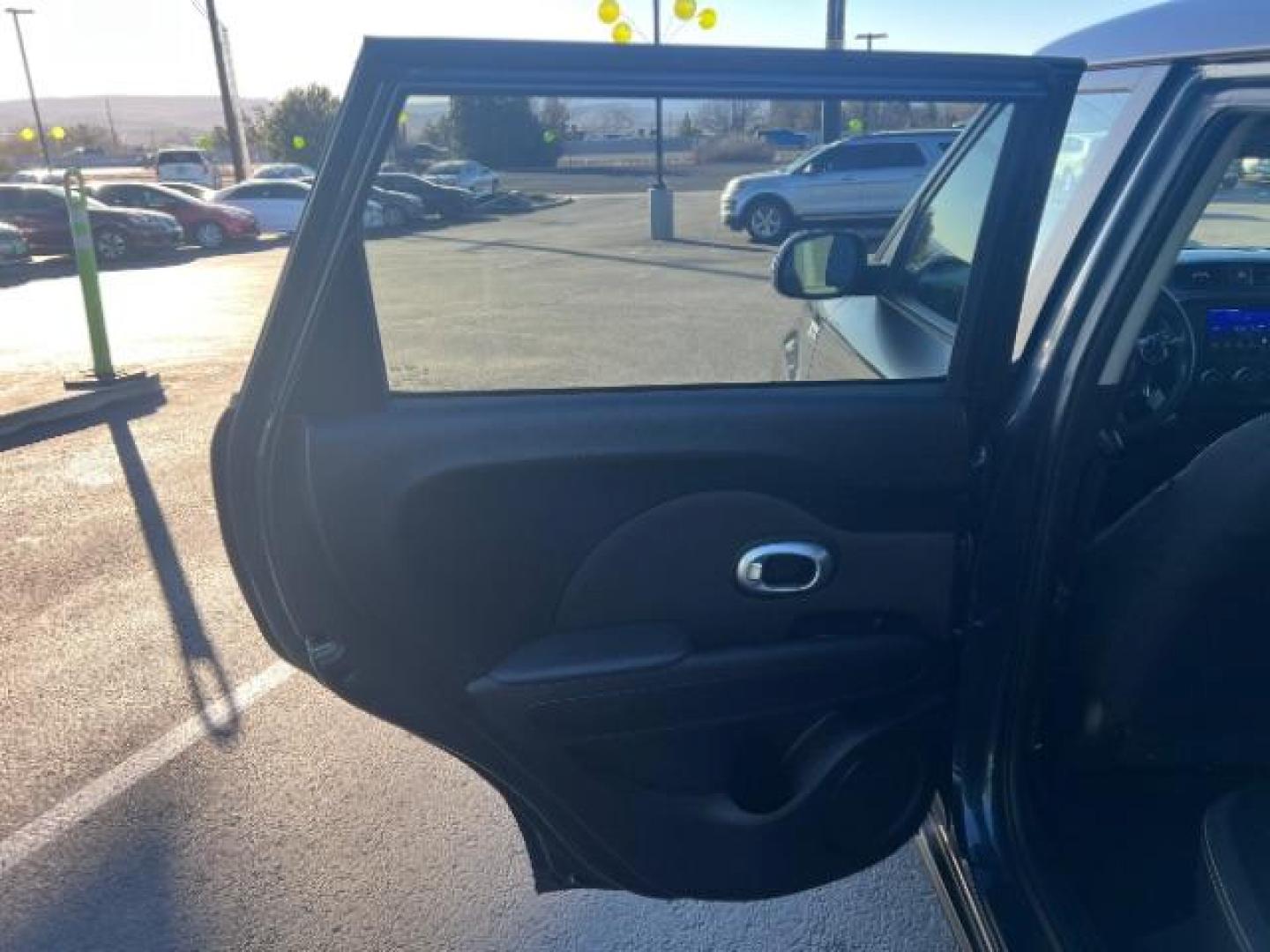2014 Two Tone Navy/Black /Black Interior Kia Soul + (KNDJP3A53E7) with an 2.0L L4 DOHC 16V engine, 6-Speed Automatic transmission, located at 940 North Main Street, Cedar City, UT, 84720, (435) 628-0023, 37.692936, -113.061897 - Photo#21