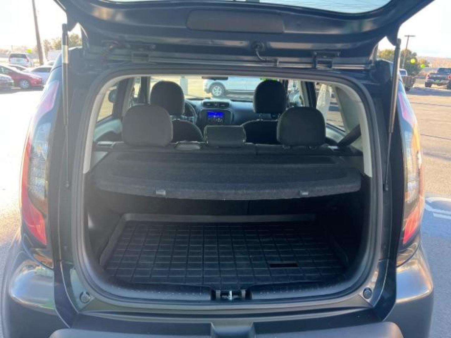 2014 Two Tone Navy/Black /Black Interior Kia Soul + (KNDJP3A53E7) with an 2.0L L4 DOHC 16V engine, 6-Speed Automatic transmission, located at 940 North Main Street, Cedar City, UT, 84720, (435) 628-0023, 37.692936, -113.061897 - Photo#25