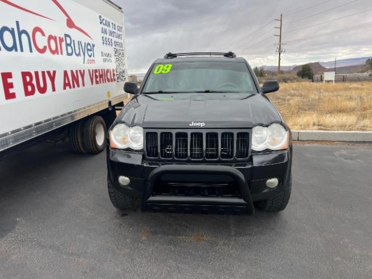 2009 Brilliant Black Crystal Pearlcoat /Dark Slate Gray Jeep Grand Cherokee Laredo (1J8GS48K89C) with an V6 engine, AUTOMATIC transmission, located at 1865 East Red Hills Pkwy, St. George, 84770, (435) 628-0023, 37.120850, -113.543640 - This vehicle is a Mechanic Special. This means it will need some love. Runs a drives fine but has body damage, leaks or other mechanical issues. It did NOT pass our 50 point inspection. Get a great deal on a less than perfect car. These cars do NOT qualify for our in house financing. Cash and carry, - Photo#1