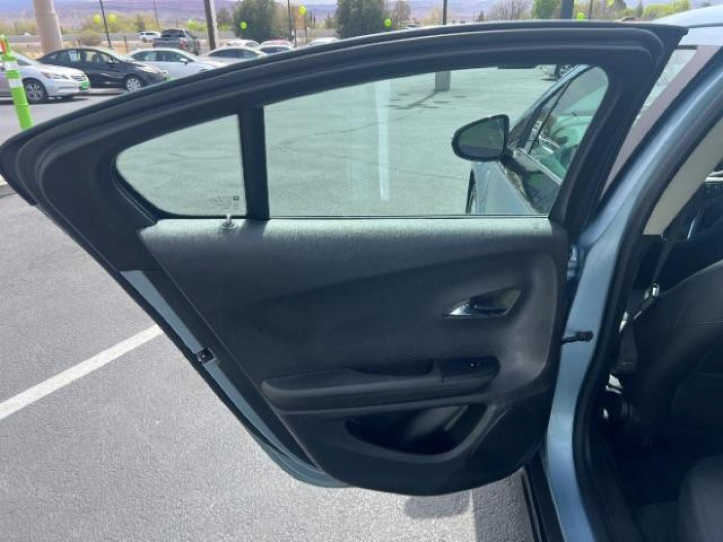 2013 Light Blue /Black Leather Interior Chevrolet Volt Premium (1G1RB6E40DU) with an 1.4L L4 DOHC 16V PLUG-IN HYBRID engine, Continuously Variable Transmission transmission, located at 940 North Main Street, Cedar City, UT, 84720, (435) 628-0023, 37.692936, -113.061897 - Photo#20