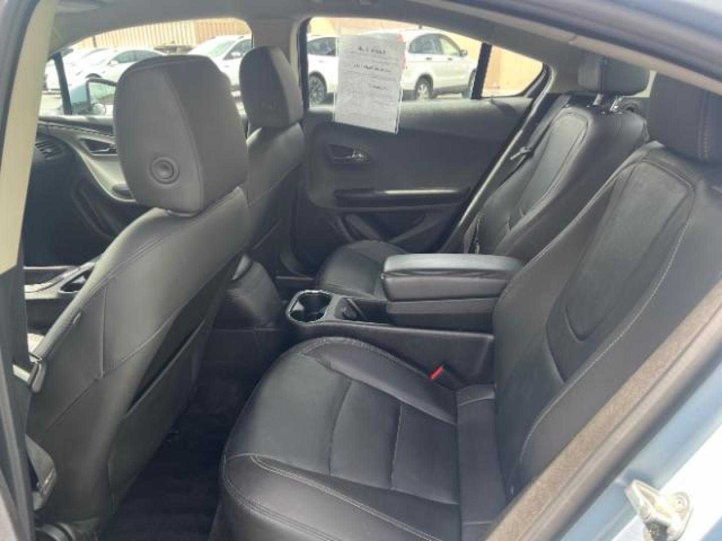 2013 Light Blue /Black Leather Interior Chevrolet Volt Premium (1G1RB6E40DU) with an 1.4L L4 DOHC 16V PLUG-IN HYBRID engine, Continuously Variable Transmission transmission, located at 940 North Main Street, Cedar City, UT, 84720, (435) 628-0023, 37.692936, -113.061897 - Photo#21