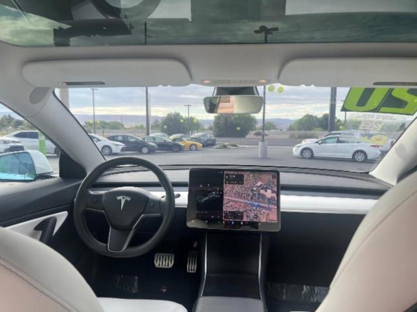 2020 Pearl White Multi-Coat /White/Black Tesla Model 3 Performance Dual Motor All-Wheel Drive (5YJ3E1EC1LF) with an ELECTRIC engine, Continuously Variable Transmission transmission, located at 940 North Main Street, Cedar City, UT, 84720, (435) 628-0023, 37.692936, -113.061897 - ****Price includes $4k IRS EV REBATE**** We are setup with IRS to file the rebate directly and take credit off the price of car. Check with IRS EV website to be sure you qualify. Trump has threatened to end rebate so ACT FAST! Full Self Drivnig Subscription PAID FOR! $8k value. Has small chips - Photo#23