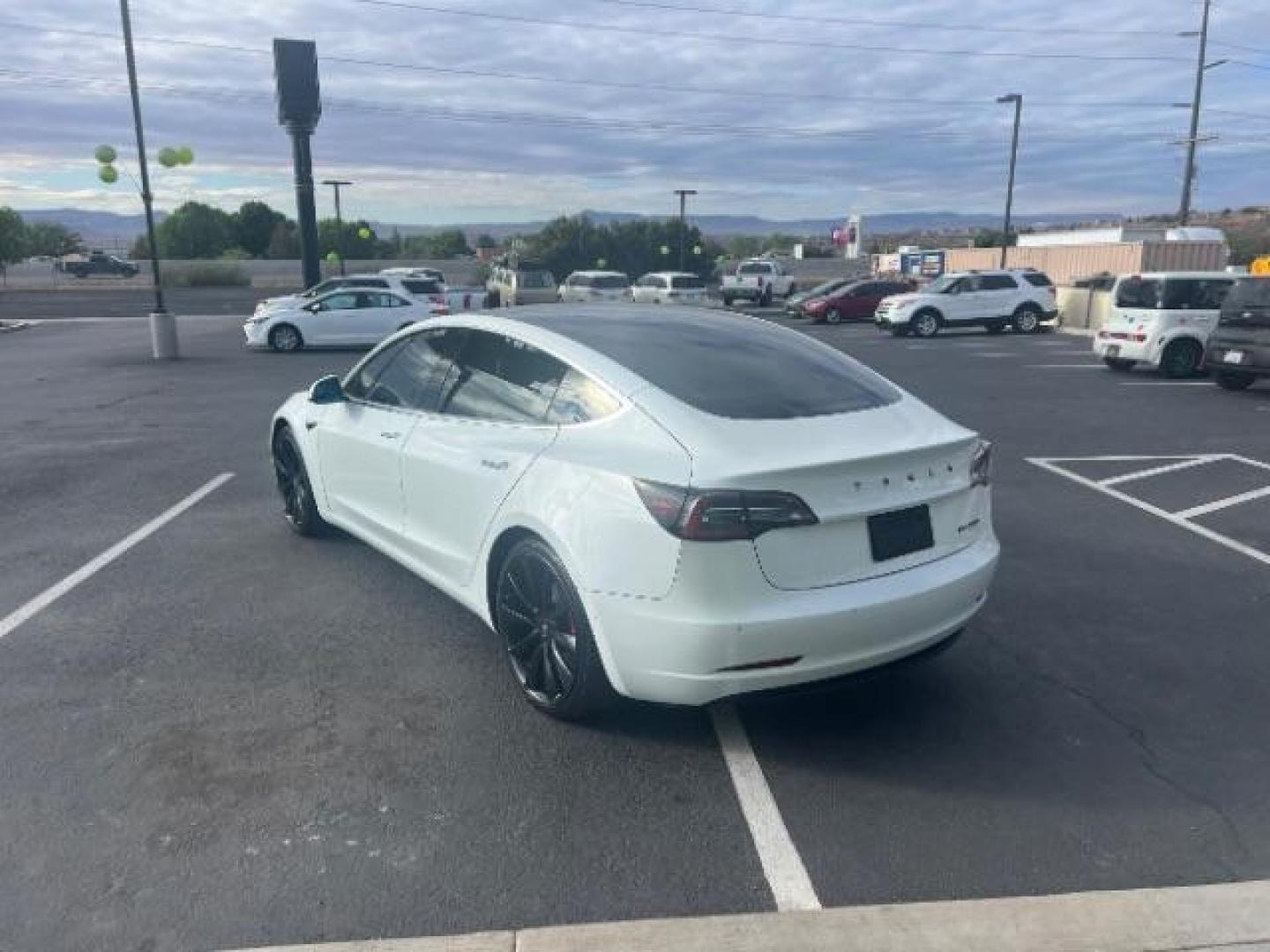 2020 Pearl White Multi-Coat /White/Black Tesla Model 3 Performance Dual Motor All-Wheel Drive (5YJ3E1EC1LF) with an ELECTRIC engine, Continuously Variable Transmission transmission, located at 940 North Main Street, Cedar City, UT, 84720, (435) 628-0023, 37.692936, -113.061897 - ****Price includes $4k IRS EV REBATE**** We are setup with IRS to file the rebate directly and take credit off the price of car. Check with IRS EV website to be sure you qualify. Trump has threatened to end rebate so ACT FAST! Full Self Drivnig Subscription PAID FOR! $8k value. Has small chips - Photo#6