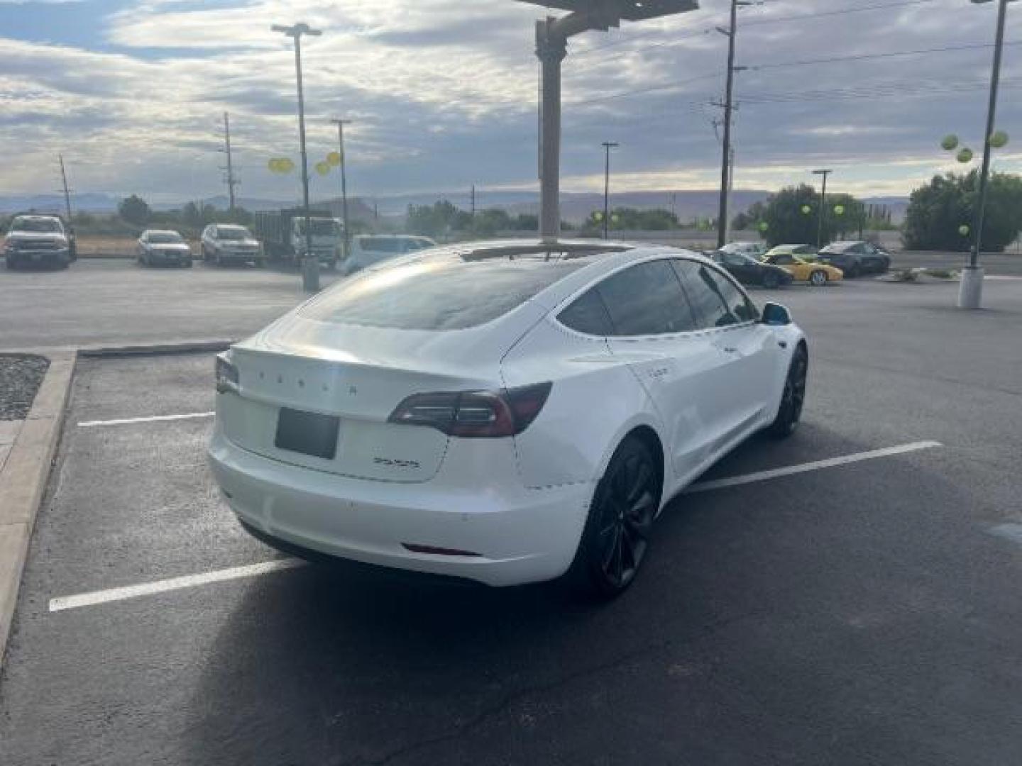 2020 Pearl White Multi-Coat /White/Black Tesla Model 3 Performance Dual Motor All-Wheel Drive (5YJ3E1EC1LF) with an ELECTRIC engine, Continuously Variable Transmission transmission, located at 940 North Main Street, Cedar City, UT, 84720, (435) 628-0023, 37.692936, -113.061897 - ****Price includes $4k IRS EV REBATE**** We are setup with IRS to file the rebate directly and take credit off the price of car. Check with IRS EV website to be sure you qualify. Trump has threatened to end rebate so ACT FAST! Full Self Drivnig Subscription PAID FOR! $8k value. Has small chips - Photo#8