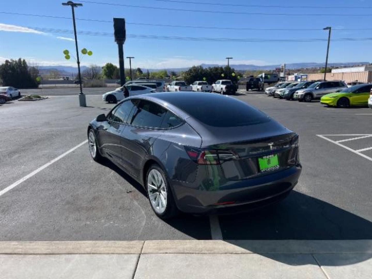 2021 Midnight Silver Metallic /White/Black Tesla Model 3 Long Range Dual Motor All-Wheel Drive (5YJ3E1EB5MF) with an 1.4L L4 DOHC 16V PLUG-IN HYBRID engine, Continuously Variable Transmission transmission, located at 1865 East Red Hills Pkwy, St. George, 84770, (435) 628-0023, 37.120850, -113.543640 - ***PRICE INCLUDES $4k EV REBATE*** Check with IRS website to be sure you qualify for the credit. Excellent condition, LONG RANGE AWD Full motor and battery warranty up to 120k miles. Financing for ALL credit types. Call our stop by. 4 Seasons Auto Southern Utah EV experts! - Photo#2
