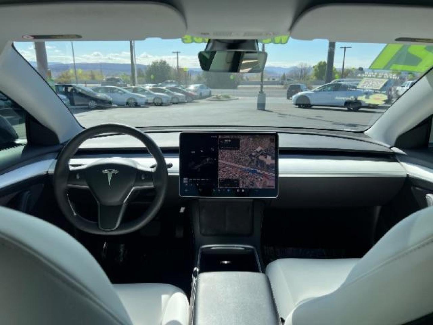 2021 Midnight Silver Metallic /White/Black Tesla Model 3 Long Range Dual Motor All-Wheel Drive (5YJ3E1EB5MF) with an 1.4L L4 DOHC 16V PLUG-IN HYBRID engine, Continuously Variable Transmission transmission, located at 1865 East Red Hills Pkwy, St. George, 84770, (435) 628-0023, 37.120850, -113.543640 - ***PRICE INCLUDES $4k EV REBATE*** Check with IRS website to be sure you qualify for the credit. Excellent condition, LONG RANGE AWD Full motor and battery warranty up to 120k miles. Financing for ALL credit types. Call our stop by. 4 Seasons Auto Southern Utah EV experts! - Photo#21