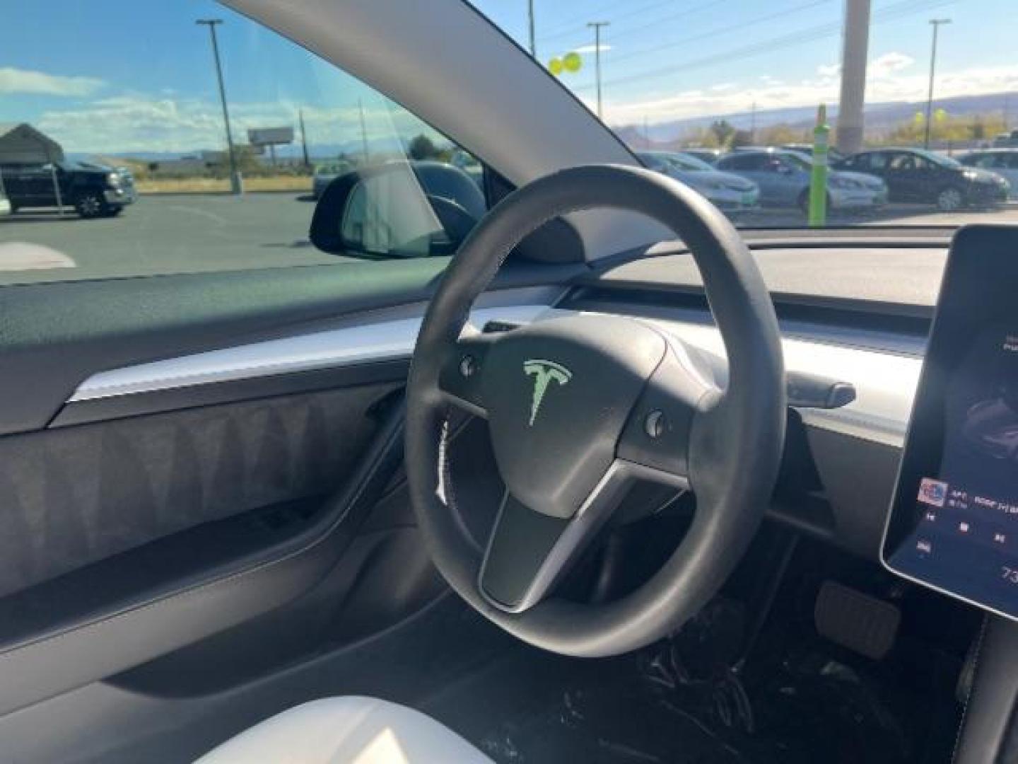 2021 Midnight Silver Metallic /White/Black Tesla Model 3 Long Range Dual Motor All-Wheel Drive (5YJ3E1EB5MF) with an 1.4L L4 DOHC 16V PLUG-IN HYBRID engine, Continuously Variable Transmission transmission, located at 1865 East Red Hills Pkwy, St. George, 84770, (435) 628-0023, 37.120850, -113.543640 - ***PRICE INCLUDES $4k EV REBATE*** Check with IRS website to be sure you qualify for the credit. Excellent condition, LONG RANGE AWD Full motor and battery warranty up to 120k miles. Financing for ALL credit types. Call our stop by. 4 Seasons Auto Southern Utah EV experts! - Photo#26