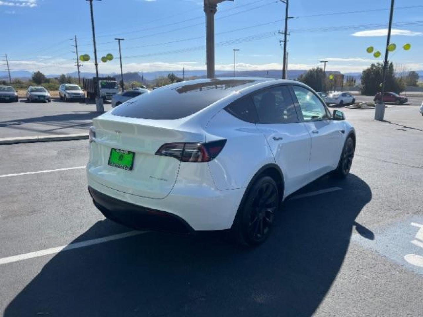 2021 Pearl White Multi-Coat /Black Tesla Model Y Long Range Dual Motor All-Wheel Drive (5YJYGDEE9MF) with an 1.4L L4 DOHC 16V PLUG-IN HYBRID engine, Continuously Variable Transmission transmission, located at 1865 East Red Hills Pkwy, St. George, 84770, (435) 628-0023, 37.120850, -113.543640 - ***PRICE INCLUDES $4k EV REBATE*** Check with IRS website to be sure you qualify for the credit. Excellent condition, LONG RANGE AWD Full motor and battery warranty up to 120k miles. Financing for ALL credit types. Call our stop by. 4 Seasons Auto Southern Utah EV experts! - Photo#8