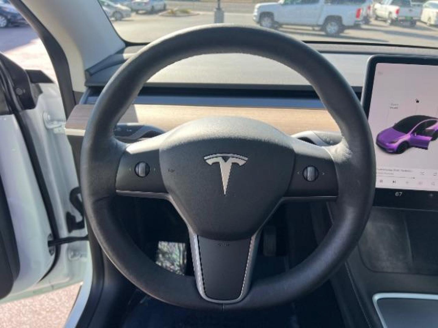 2021 Pearl White Multi-Coat /Black Tesla Model Y Long Range Dual Motor All-Wheel Drive (5YJYGDEE9MF) with an 1.4L L4 DOHC 16V PLUG-IN HYBRID engine, Continuously Variable Transmission transmission, located at 1865 East Red Hills Pkwy, St. George, 84770, (435) 628-0023, 37.120850, -113.543640 - ***PRICE INCLUDES $4k EV REBATE*** Check with IRS website to be sure you qualify for the credit. Excellent condition, LONG RANGE AWD Full motor and battery warranty up to 120k miles. Financing for ALL credit types. Call our stop by. 4 Seasons Auto Southern Utah EV experts! - Photo#17