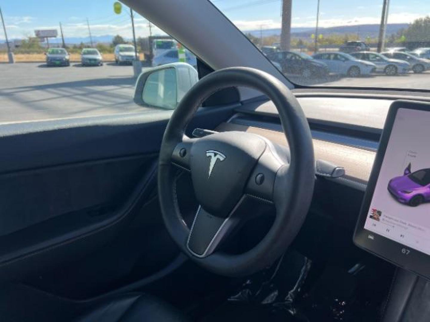 2021 Pearl White Multi-Coat /Black Tesla Model Y Long Range Dual Motor All-Wheel Drive (5YJYGDEE9MF) with an 1.4L L4 DOHC 16V PLUG-IN HYBRID engine, Continuously Variable Transmission transmission, located at 1865 East Red Hills Pkwy, St. George, 84770, (435) 628-0023, 37.120850, -113.543640 - ***PRICE INCLUDES $4k EV REBATE*** Check with IRS website to be sure you qualify for the credit. Excellent condition, LONG RANGE AWD Full motor and battery warranty up to 120k miles. Financing for ALL credit types. Call our stop by. 4 Seasons Auto Southern Utah EV experts! - Photo#27