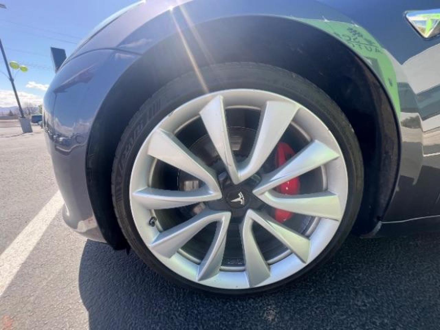 2019 Grey /Black Leather Tesla Model 3 Base (5YJ3E1EB1KF) with an ELECTRIC engine, 1-Speed Automatic transmission, located at 1865 East Red Hills Pkwy, St. George, 84770, (435) 628-0023, 37.120850, -113.543640 - Salvage Title, Tesla certified for super charging. Special financing availabe for ALL credit types. Does not qualify for EV tax credit - Photo#12