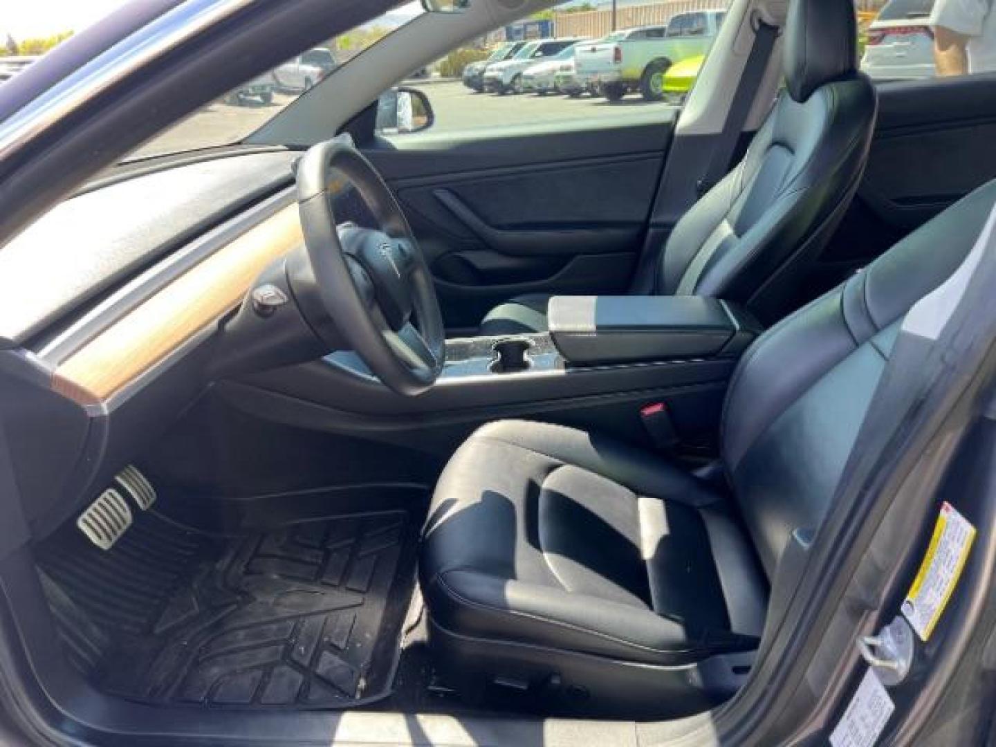 2019 Grey /Black Leather Tesla Model 3 Base (5YJ3E1EB1KF) with an ELECTRIC engine, 1-Speed Automatic transmission, located at 1865 East Red Hills Pkwy, St. George, 84770, (435) 628-0023, 37.120850, -113.543640 - Salvage Title, Tesla certified for super charging. Special financing availabe for ALL credit types. Does not qualify for EV tax credit - Photo#16