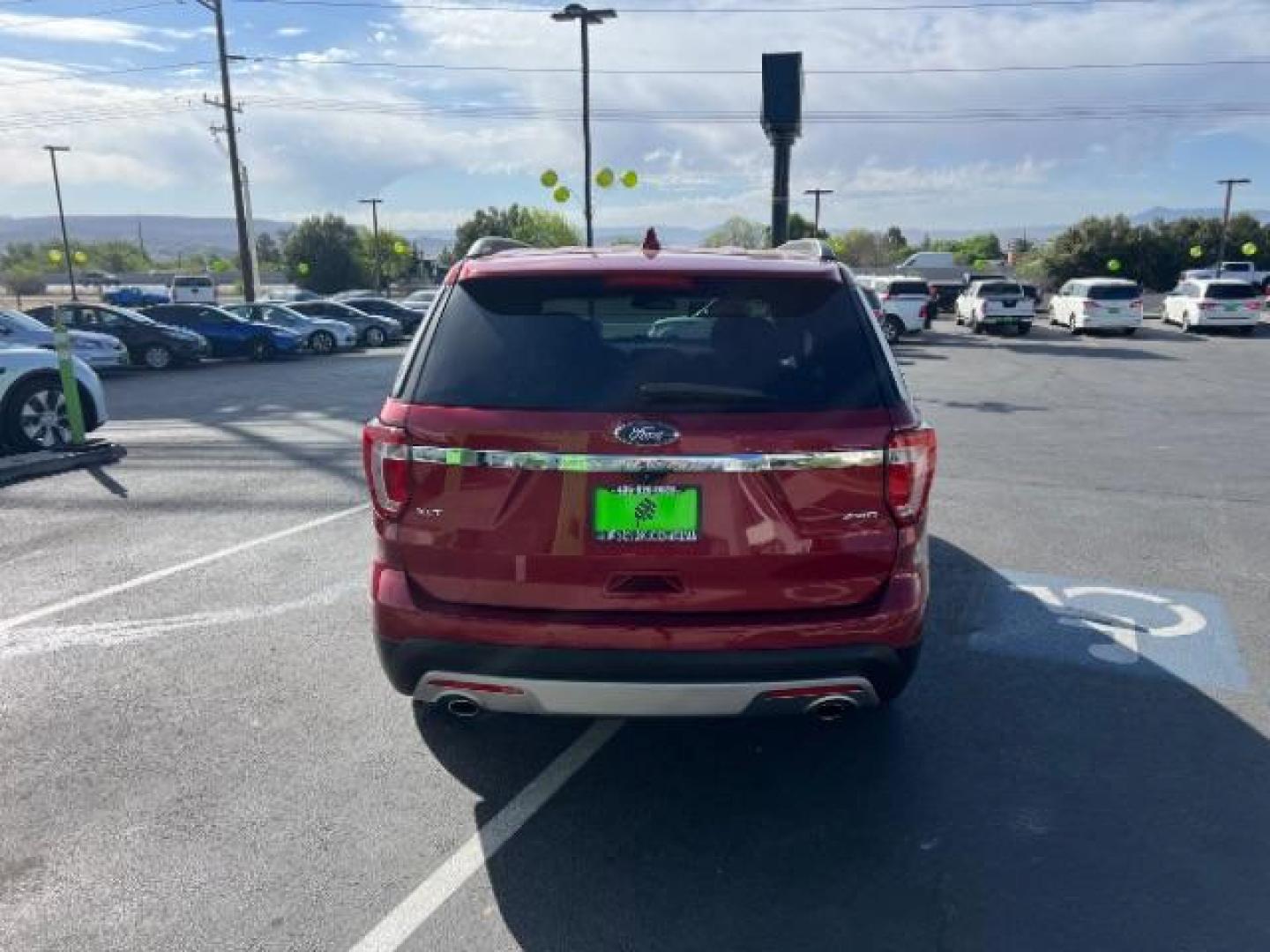 2016 Ruby Red Metallic Tinted Clearcoat /Ebony Black Ford Explorer XLT (1FM5K8D8XGG) with an 3.5L V-6 DOHC engine, located at 1865 East Red Hills Pkwy, St. George, 84770, (435) 628-0023, 37.120850, -113.543640 - We specialize in helping ALL people get the best financing available. No matter your credit score, good, bad or none we can get you an amazing rate. Had a bankruptcy, divorce, or repossessions? We give you the green light to get your credit back on the road. Low down and affordable payments that fit - Photo#5