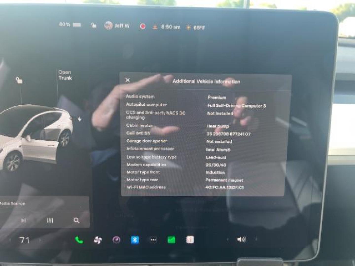 2021 Pearl White Multi-Coat /Black Tesla Model Y Long Range Dual Motor All-Wheel Drive (5YJYGDEE6MF) , Continuously Variable Transmission transmission, located at 1865 East Red Hills Pkwy, St. George, 84770, (435) 628-0023, 37.120850, -113.543640 - Photo#2