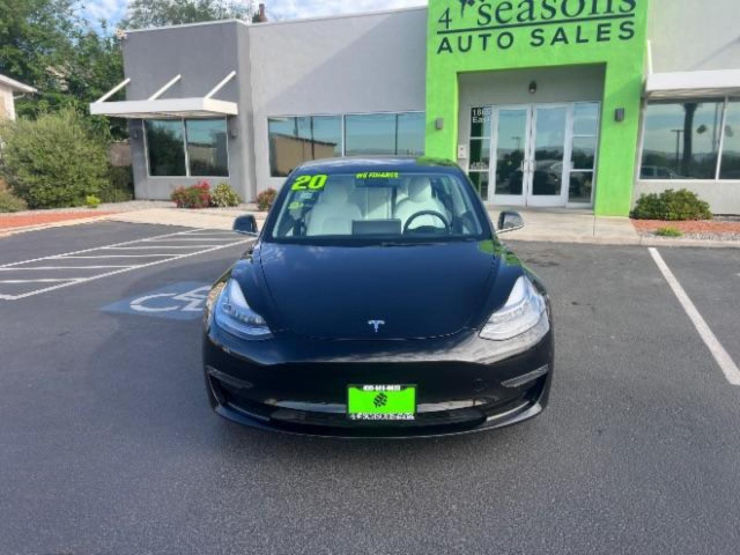 2020 Solid Black /White/Black Tesla Model 3 Long Range Dual Motor All-Wheel Drive (5YJ3E1EBXLF) with an ELECTRIC engine, Continuously Variable Transmission transmission, located at 1865 East Red Hills Pkwy, St. George, 84770, (435) 628-0023, 37.120850, -113.543640 - ***PRICE INCLUDES $4k EV REBATE*** Check with IRS website to be sure you qualify for the credit. Excellent condition, LONG RANGE AWD Full motor and battery warranty up to 120k miles. Financing for ALL credit types. Call our stop by. 4 Seasons Auto Southern Utah EV experts! - Photo#3