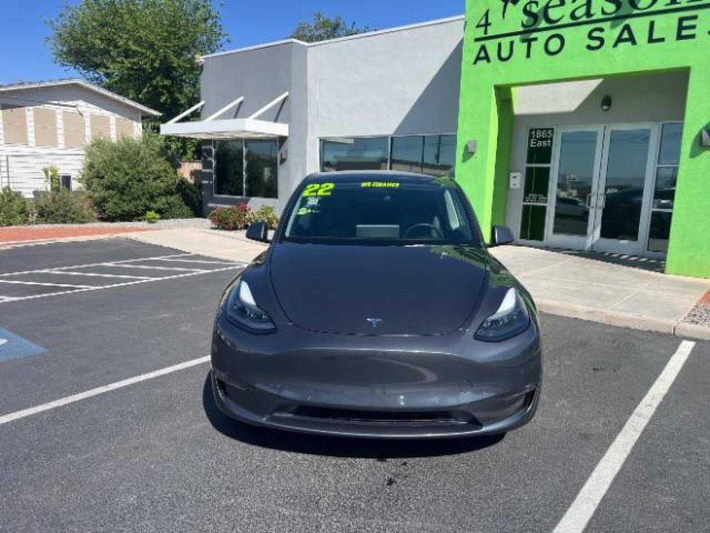 2022 Midnight Silver Metallic /Black Tesla Model Y Performance Dual Motor All-Wheel Drive (7SAYGDEF8NF) , Continuously Variable Transmission transmission, located at 1865 East Red Hills Pkwy, St. George, 84770, (435) 628-0023, 37.120850, -113.543640 - Excellent Performance AWD Full factory battery and motor warranty up to 120k miles Call or text us for more info We are the Southern Utah TESLA experts - Photo#3