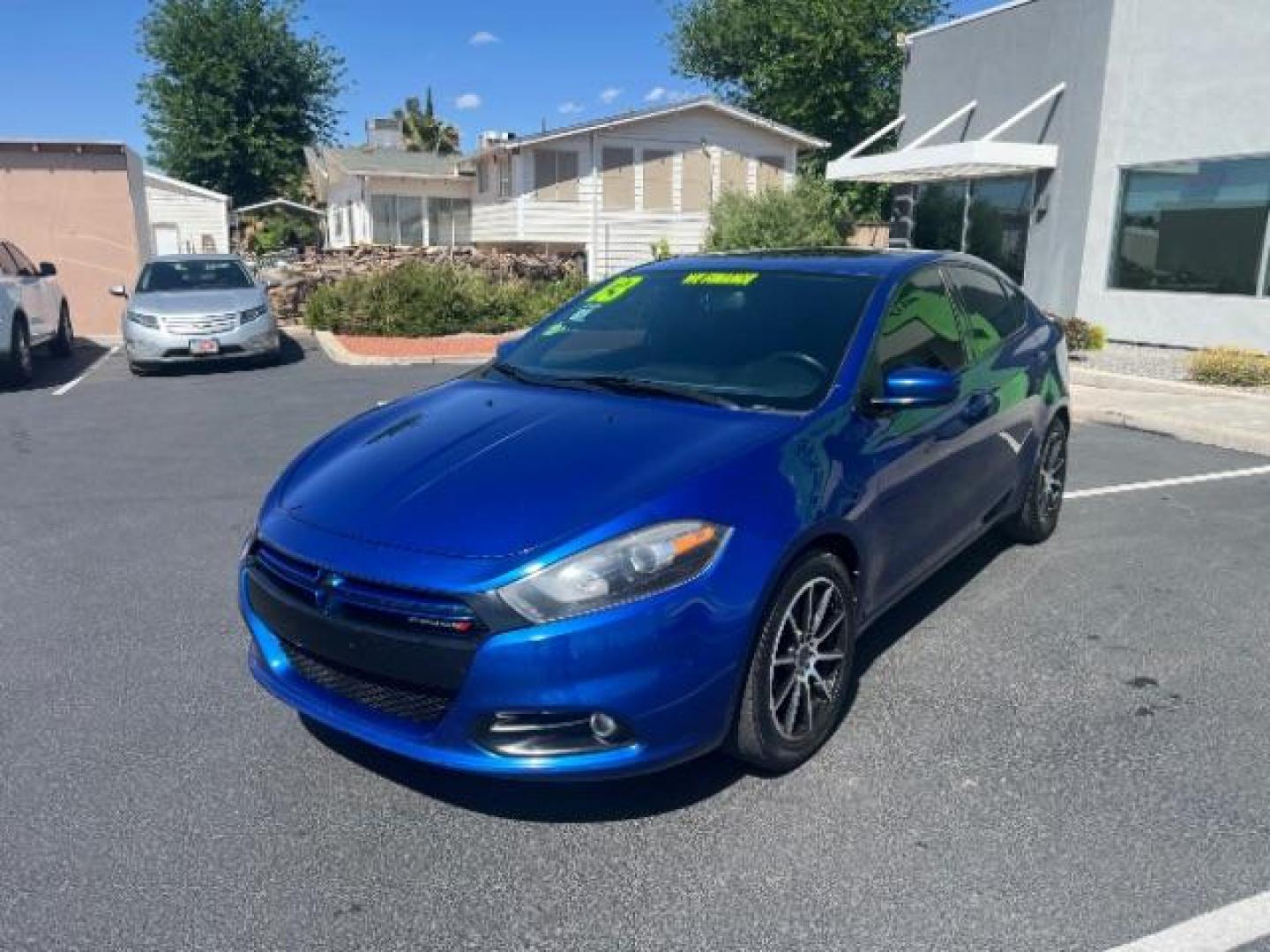 2013 True Blue Pearl /Black/Light Diesel Gray Cloth Interior Dodge Dart SXT (1C3CDFBA2DD) with an 2.0L L4 DOHC 16V TURBO engine, 6-Speed Automatic transmission, located at 1865 East Red Hills Pkwy, St. George, 84770, (435) 628-0023, 37.120850, -113.543640 - We specialize in helping ALL people get the best financing available. No matter your credit score, good, bad or none we can get you an amazing rate. Had a bankruptcy, divorce, or repossessions? We give you the green light to get your credit back on the road. Low down and affordable payments that fit - Photo#2