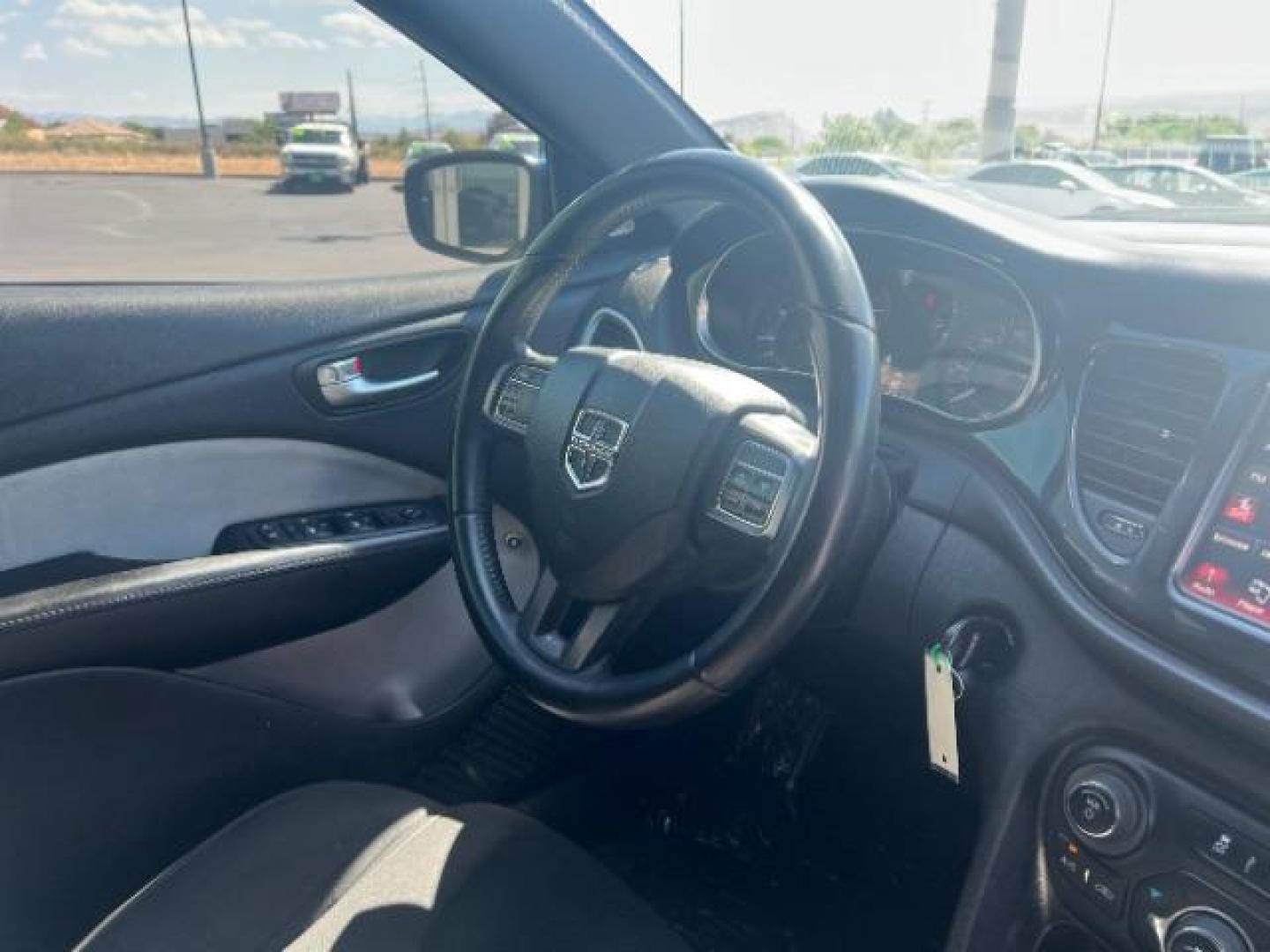 2013 True Blue Pearl /Black/Light Diesel Gray Cloth Interior Dodge Dart SXT (1C3CDFBA2DD) with an 2.0L L4 DOHC 16V TURBO engine, 6-Speed Automatic transmission, located at 1865 East Red Hills Pkwy, St. George, 84770, (435) 628-0023, 37.120850, -113.543640 - We specialize in helping ALL people get the best financing available. No matter your credit score, good, bad or none we can get you an amazing rate. Had a bankruptcy, divorce, or repossessions? We give you the green light to get your credit back on the road. Low down and affordable payments that fit - Photo#33