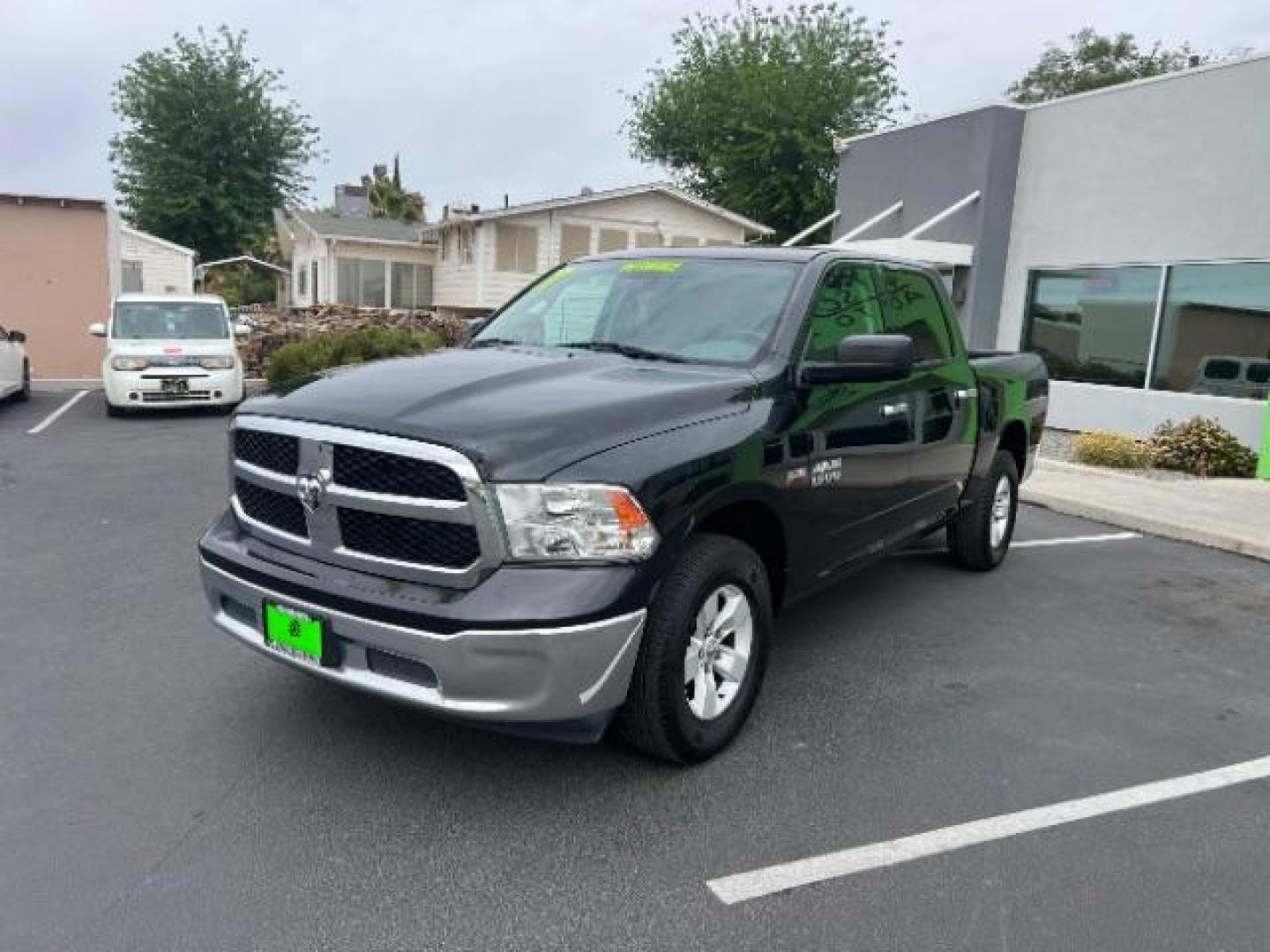 2017 Brilliant Black Crystal Pearlcoat /Diesel Gray/Black Ram 1500 SLT Crew Cab 4x4 5'7 Box (1C6RR7LT0HS) with an HEMI 5.7L V-8 variable valve control engine, located at 1865 East Red Hills Pkwy, St. George, 84770, (435) 628-0023, 37.120850, -113.543640 - We specialize in helping ALL people get the best financing available. No matter your credit score, good, bad or none we can get you an amazing rate. Had a bankruptcy, divorce, or repossessions? We give you the green light to get your credit back on the road. Low down and affordable payments that fit - Photo#2