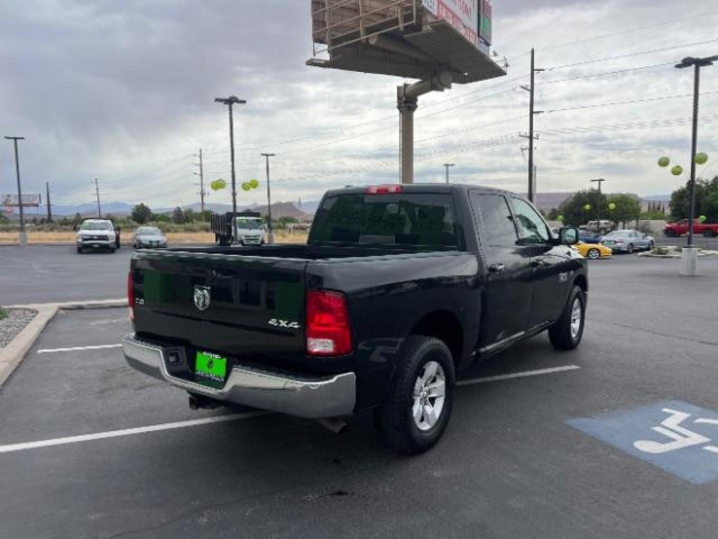 2017 Brilliant Black Crystal Pearlcoat /Diesel Gray/Black Ram 1500 SLT Crew Cab 4x4 5'7 Box (1C6RR7LT0HS) with an HEMI 5.7L V-8 variable valve control engine, located at 1865 East Red Hills Pkwy, St. George, 84770, (435) 628-0023, 37.120850, -113.543640 - We specialize in helping ALL people get the best financing available. No matter your credit score, good, bad or none we can get you an amazing rate. Had a bankruptcy, divorce, or repossessions? We give you the green light to get your credit back on the road. Low down and affordable payments that fit - Photo#6