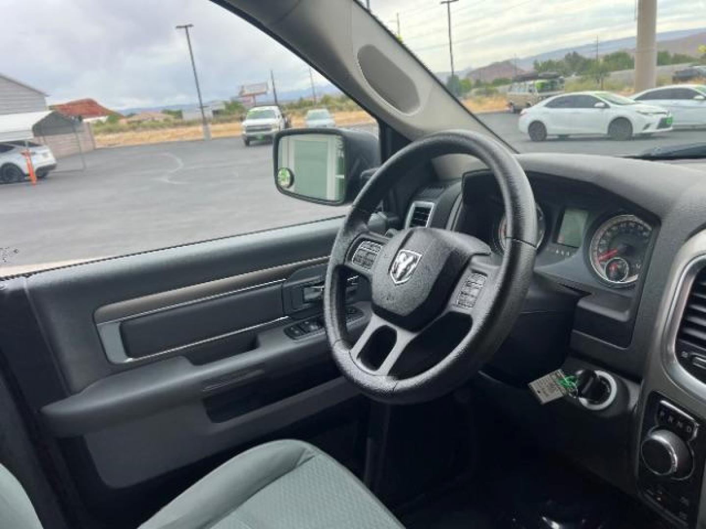 2017 Brilliant Black Crystal Pearlcoat /Diesel Gray/Black Ram 1500 SLT Crew Cab 4x4 5'7 Box (1C6RR7LT0HS) with an HEMI 5.7L V-8 variable valve control engine, located at 1865 East Red Hills Pkwy, St. George, 84770, (435) 628-0023, 37.120850, -113.543640 - We specialize in helping ALL people get the best financing available. No matter your credit score, good, bad or none we can get you an amazing rate. Had a bankruptcy, divorce, or repossessions? We give you the green light to get your credit back on the road. Low down and affordable payments that fit - Photo#28