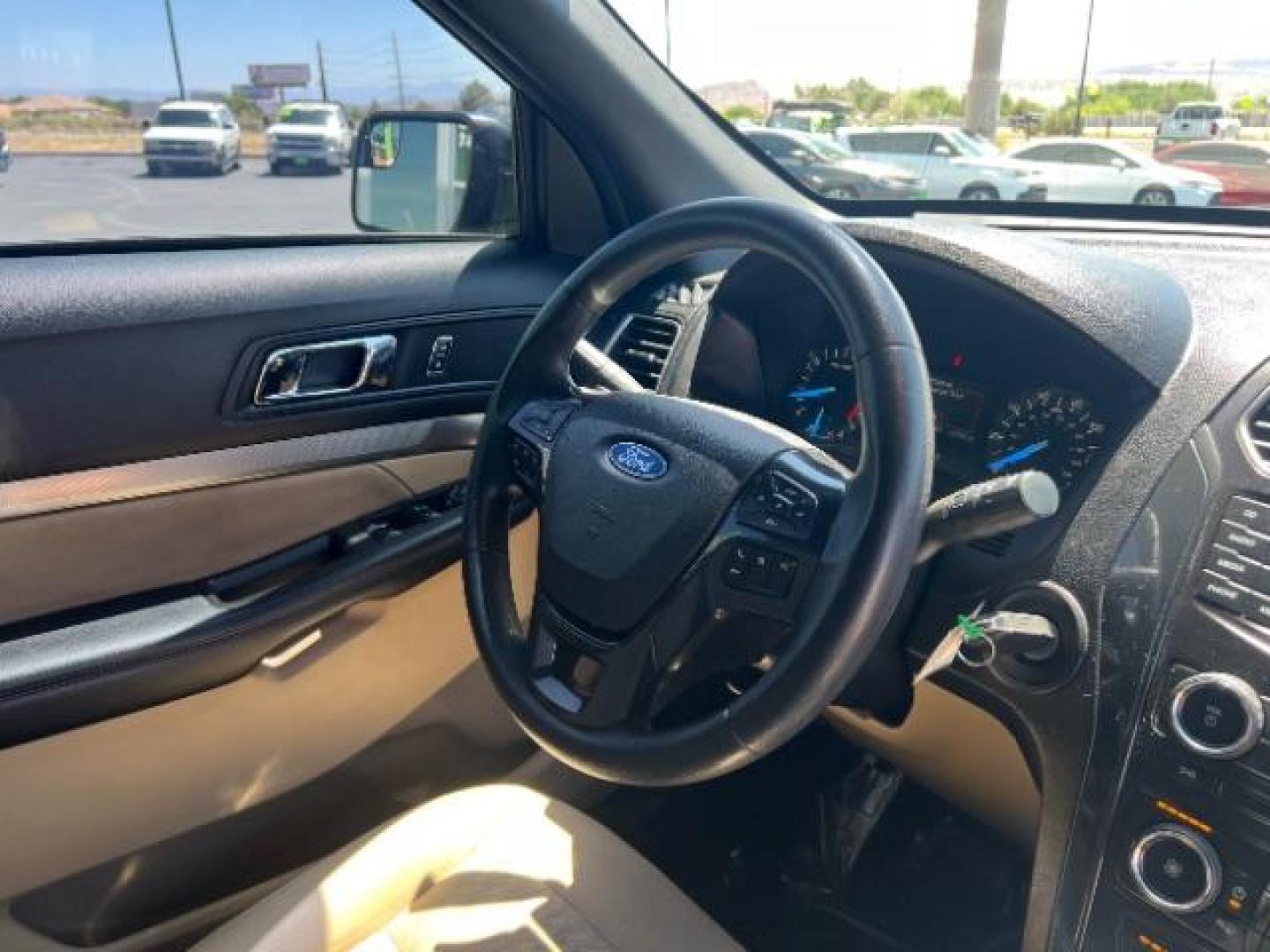 2016 Absolute Black /Medium Light Camel, cloth Ford Explorer Base FWD (1FM5K7B83GG) with an 3.5L V6 DOHC 24V engine, 6-Speed Automatic transmission, located at 1865 East Red Hills Pkwy, St. George, 84770, (435) 628-0023, 37.120850, -113.543640 - We specialize in helping ALL people get the best financing available. No matter your credit score, good, bad or none we can get you an amazing rate. Had a bankruptcy, divorce, or repossessions? We give you the green light to get your credit back on the road. Low down and affordable payments that fit - Photo#33