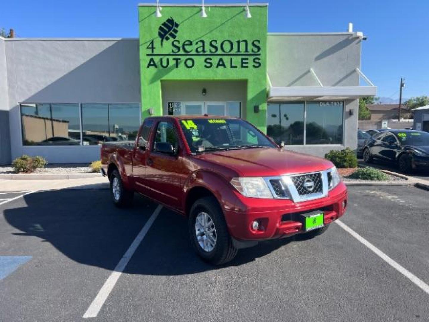 2014 Cayenne Red /Graphite Nissan Frontier SV (1N6AD0CU8EN) with an VQ 4L V-6 DOHC engine, Automatic transmission, located at 1865 East Red Hills Pkwy, St. George, 84770, (435) 628-0023, 37.120850, -113.543640 - We specialize in helping ALL people get the best financing available. No matter your credit score, good, bad or none we can get you an amazing rate. Had a bankruptcy, divorce, or repossessions? We give you the green light to get your credit back on the road. Low down and affordable payments that fit - Photo#0