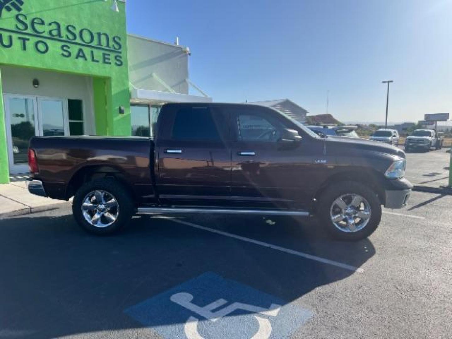 2013 Western Brown /Diesel Gray/Black Ram 1500 Big Horn (1C6RR7LT8DS) with an HEMI 5.7L V-8 variable valve control engine, Automatic transmission, located at 1865 East Red Hills Pkwy, St. George, 84770, (435) 628-0023, 37.120850, -113.543640 - We specialize in helping ALL people get the best financing available. No matter your credit score, good, bad or none we can get you an amazing rate. Had a bankruptcy, divorce, or repossessions? We give you the green light to get your credit back on the road. Low down and affordable payments that fit - Photo#7