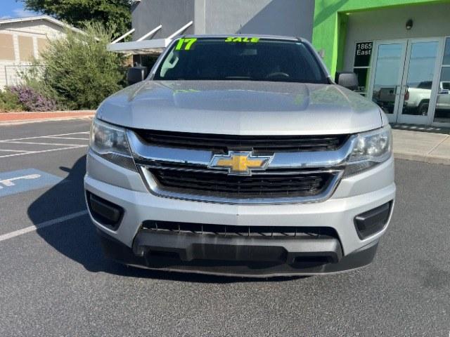 2017 Silver Ice Metallic /Jet Black/Dark Ash Chevrolet Colorado WT (1GCHSBEN2H1) with an 3.6L V-6 gasoline direct injection engine, Automatic transmission, located at 940 North Main Street, Cedar City, UT, 84720, (435) 628-0023, 37.692936, -113.061897 - We specialize in helping ALL people get the best financing available. No matter your credit score, good, bad or none we can get you an amazing rate. Had a bankruptcy, divorce, or repossessions? We give you the green light to get your credit back on the road. Low down and affordable payments that fit- Photo#1