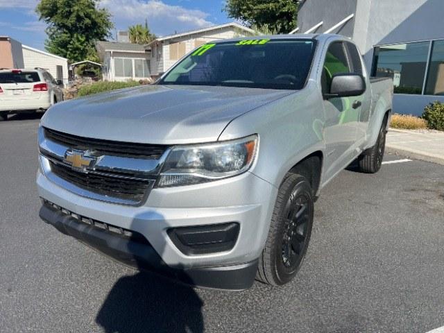 2017 Silver Ice Metallic /Jet Black/Dark Ash Chevrolet Colorado WT (1GCHSBEN2H1) with an 3.6L V-6 gasoline direct injection engine, Automatic transmission, located at 940 North Main Street, Cedar City, UT, 84720, (435) 628-0023, 37.692936, -113.061897 - We specialize in helping ALL people get the best financing available. No matter your credit score, good, bad or none we can get you an amazing rate. Had a bankruptcy, divorce, or repossessions? We give you the green light to get your credit back on the road. Low down and affordable payments that fit- Photo#2