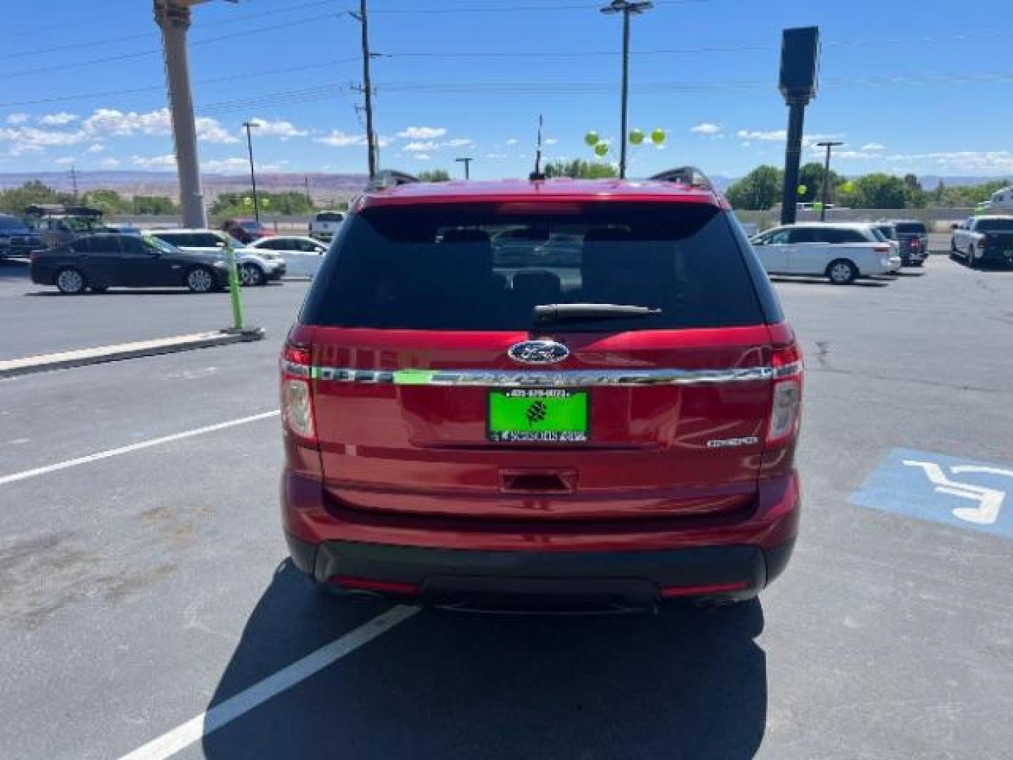 2015 Red /Black Ford Explorer Base FWD (1FM5K7B8XFG) with an 3.5L V6 DOHC 24V engine, 6-Speed Automatic transmission, located at 940 North Main Street, Cedar City, UT, 84720, (435) 628-0023, 37.692936, -113.061897 - We specialize in helping ALL people get the best financing available. No matter your credit score, good, bad or none we can get you an amazing rate. Had a bankruptcy, divorce, or repossessions? We give you the green light to get your credit back on the road. Low down and affordable payments that fit - Photo#5