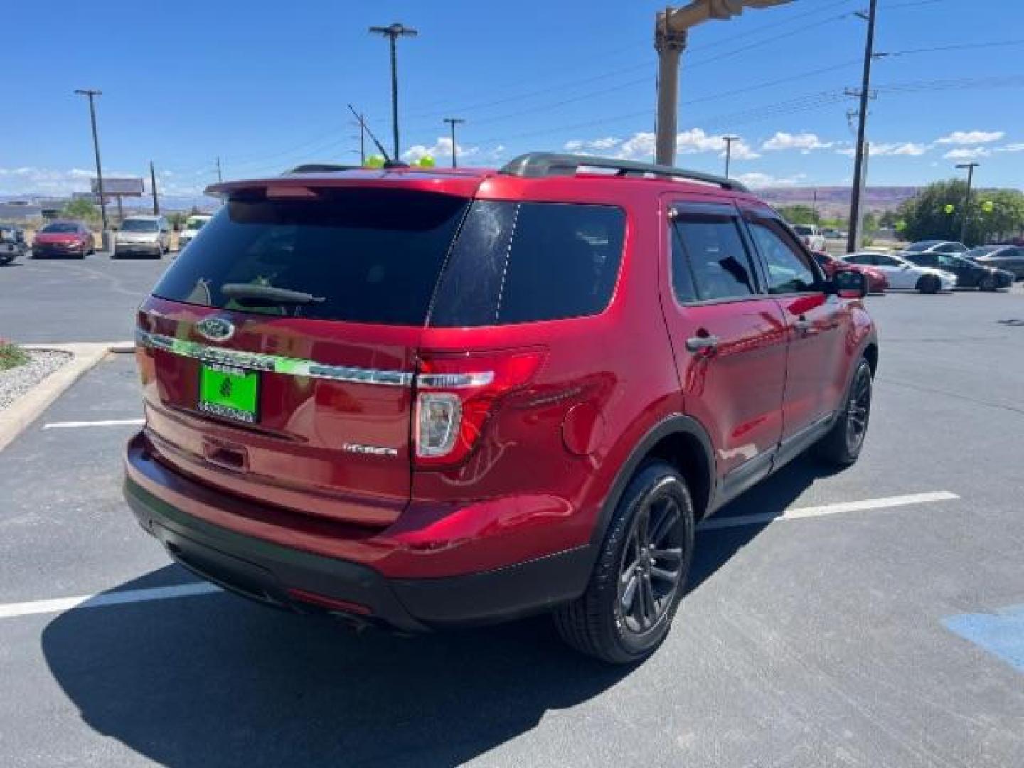 2015 Red /Black Ford Explorer Base FWD (1FM5K7B8XFG) with an 3.5L V6 DOHC 24V engine, 6-Speed Automatic transmission, located at 940 North Main Street, Cedar City, UT, 84720, (435) 628-0023, 37.692936, -113.061897 - We specialize in helping ALL people get the best financing available. No matter your credit score, good, bad or none we can get you an amazing rate. Had a bankruptcy, divorce, or repossessions? We give you the green light to get your credit back on the road. Low down and affordable payments that fit - Photo#6