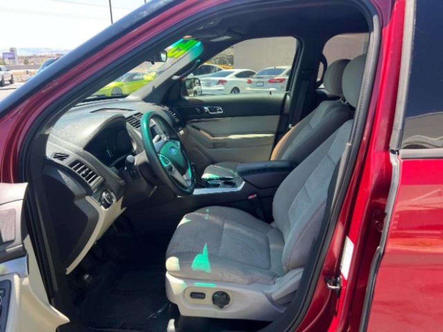 2015 Red /Black Ford Explorer Base FWD (1FM5K7B8XFG) with an 3.5L V6 DOHC 24V engine, 6-Speed Automatic transmission, located at 940 North Main Street, Cedar City, UT, 84720, (435) 628-0023, 37.692936, -113.061897 - We specialize in helping ALL people get the best financing available. No matter your credit score, good, bad or none we can get you an amazing rate. Had a bankruptcy, divorce, or repossessions? We give you the green light to get your credit back on the road. Low down and affordable payments that fit - Photo#14