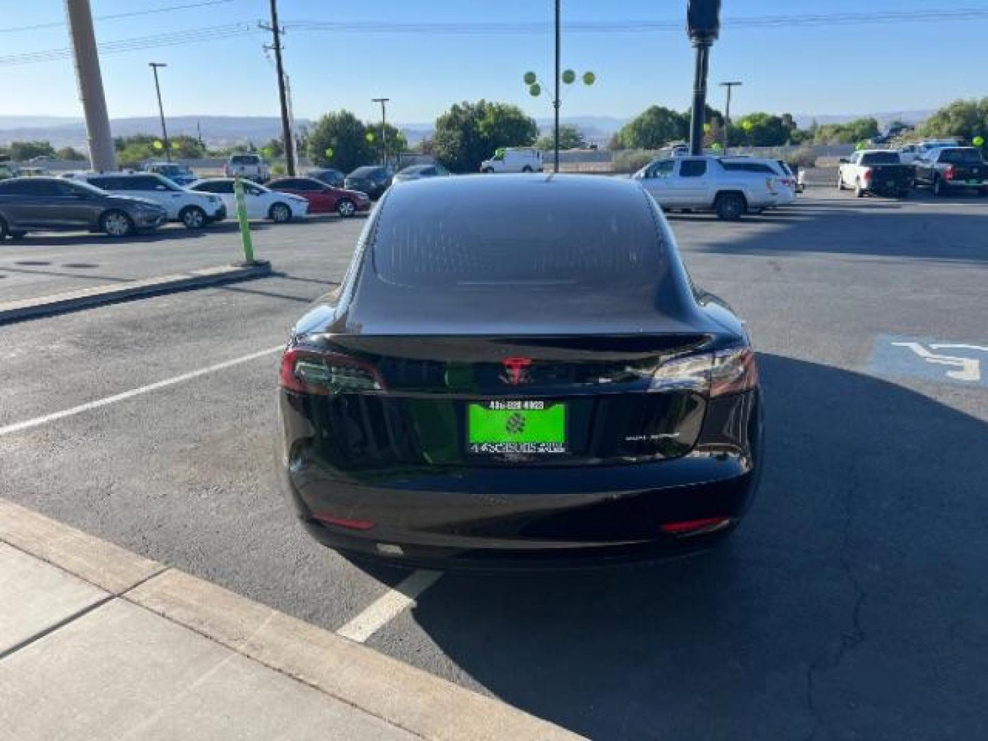 2020 Solid Black /Black Tesla Model 3 Long Range Dual Motor All-Wheel Drive (5YJ3E1EB1LF) with an ELECTRIC engine, 1 Speed Automatic transmission, located at 940 North Main Street, Cedar City, UT, 84720, (435) 628-0023, 37.692936, -113.061897 - ****Price includes $4k IRS EV REBATE**** We are setup with IRS to file the rebate directly and take credit off the price of car. Check with IRS EV website to be sure you qualify. Congress has threatened to end rebate so ACT FAST! 95% Battery Life. Gets 270 miles on full charge. Full battery and - Photo#7