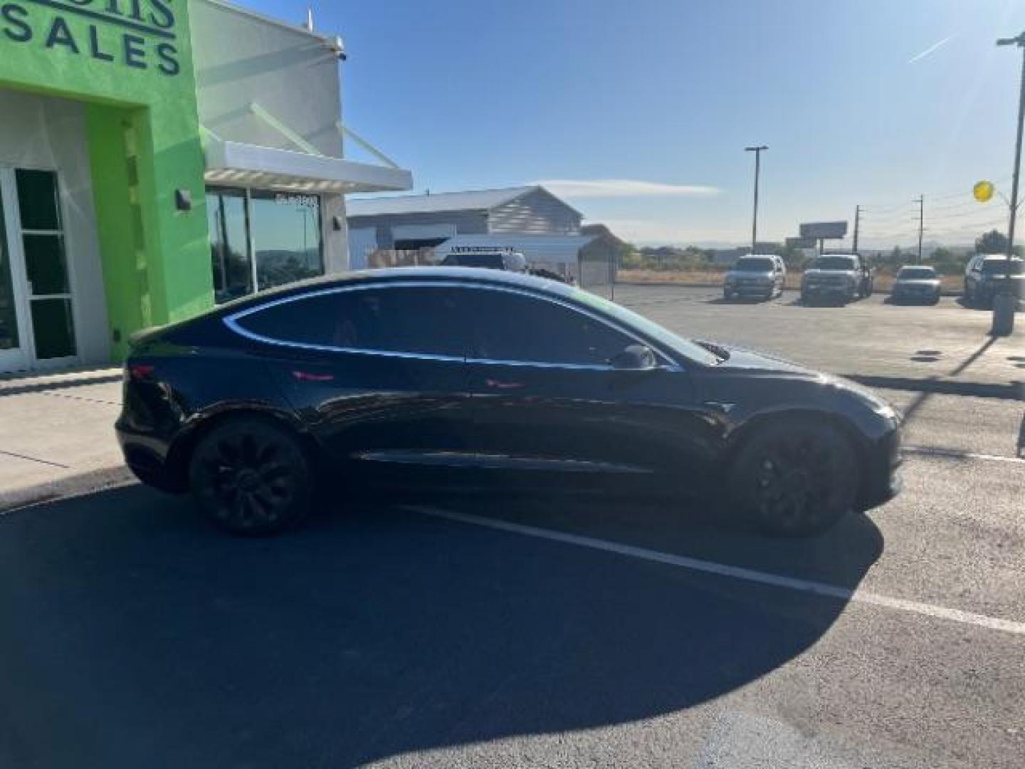 2020 Solid Black /Black Tesla Model 3 Long Range Dual Motor All-Wheel Drive (5YJ3E1EB1LF) with an ELECTRIC engine, 1 Speed Automatic transmission, located at 940 North Main Street, Cedar City, UT, 84720, (435) 628-0023, 37.692936, -113.061897 - ****Price includes $4k IRS EV REBATE**** We are setup with IRS to file the rebate directly and take credit off the price of car. Check with IRS EV website to be sure you qualify. Congress has threatened to end rebate so ACT FAST! 95% Battery Life. Gets 270 miles on full charge. Full battery and - Photo#9
