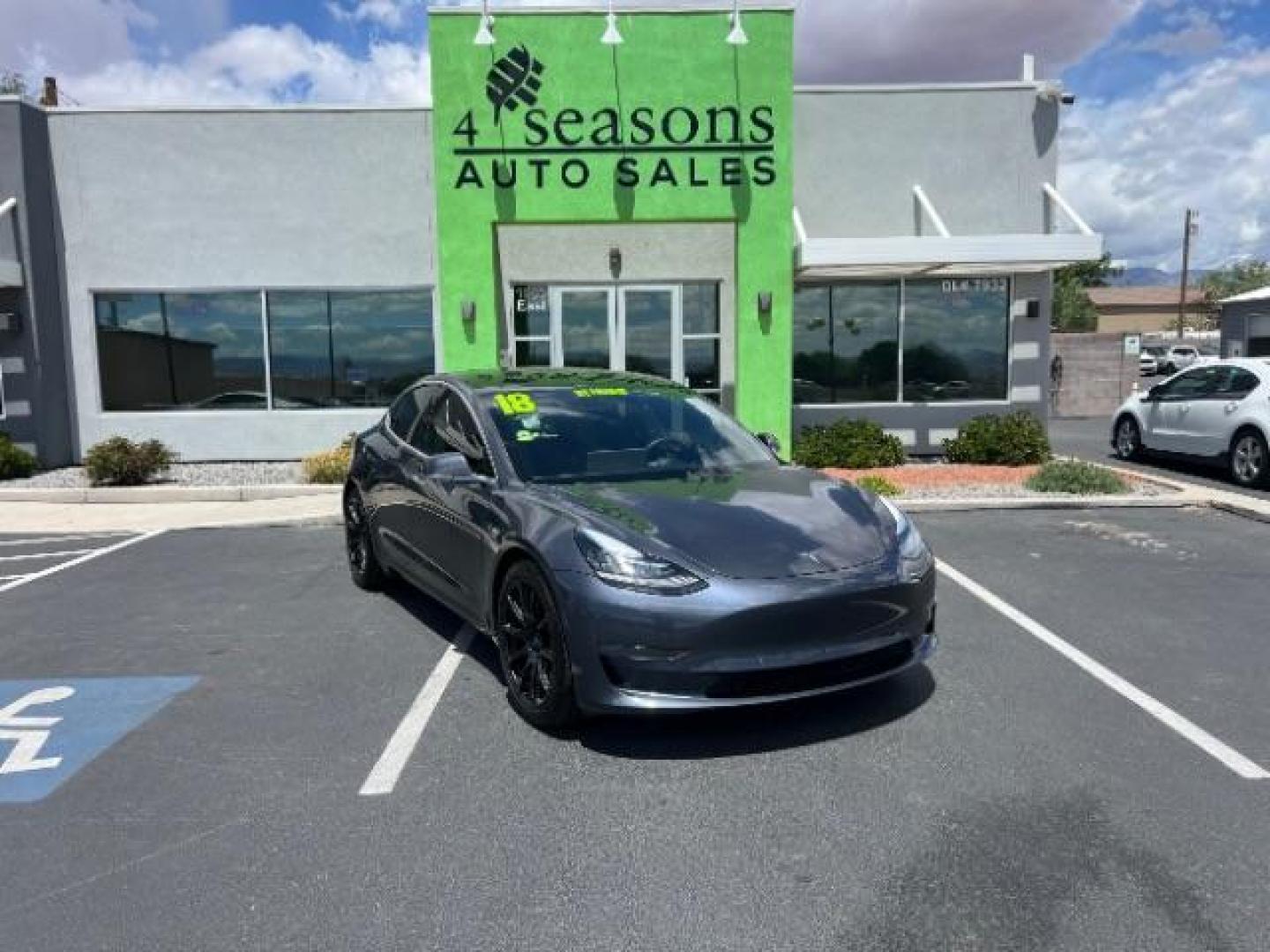 2018 Midnight Silver Metallic /Black Tesla Model 3 Long Range | Performance (5YJ3E1EB9JF) with an ELECTRIC engine, Continuously Variable Transmission transmission, located at 1865 East Red Hills Pkwy, St. George, 84770, (435) 628-0023, 37.120850, -113.543640 - ****Price includes $4k IRS EV REBATE**** We are setup with IRS to file the rebate directly and take credit off the price of car. Check with IRS EV website to be sure you qualify. Trump has threatened to end rebate so ACT FAST! Full battery and motor warranty up to 120k miles We are THE southern - Photo#0