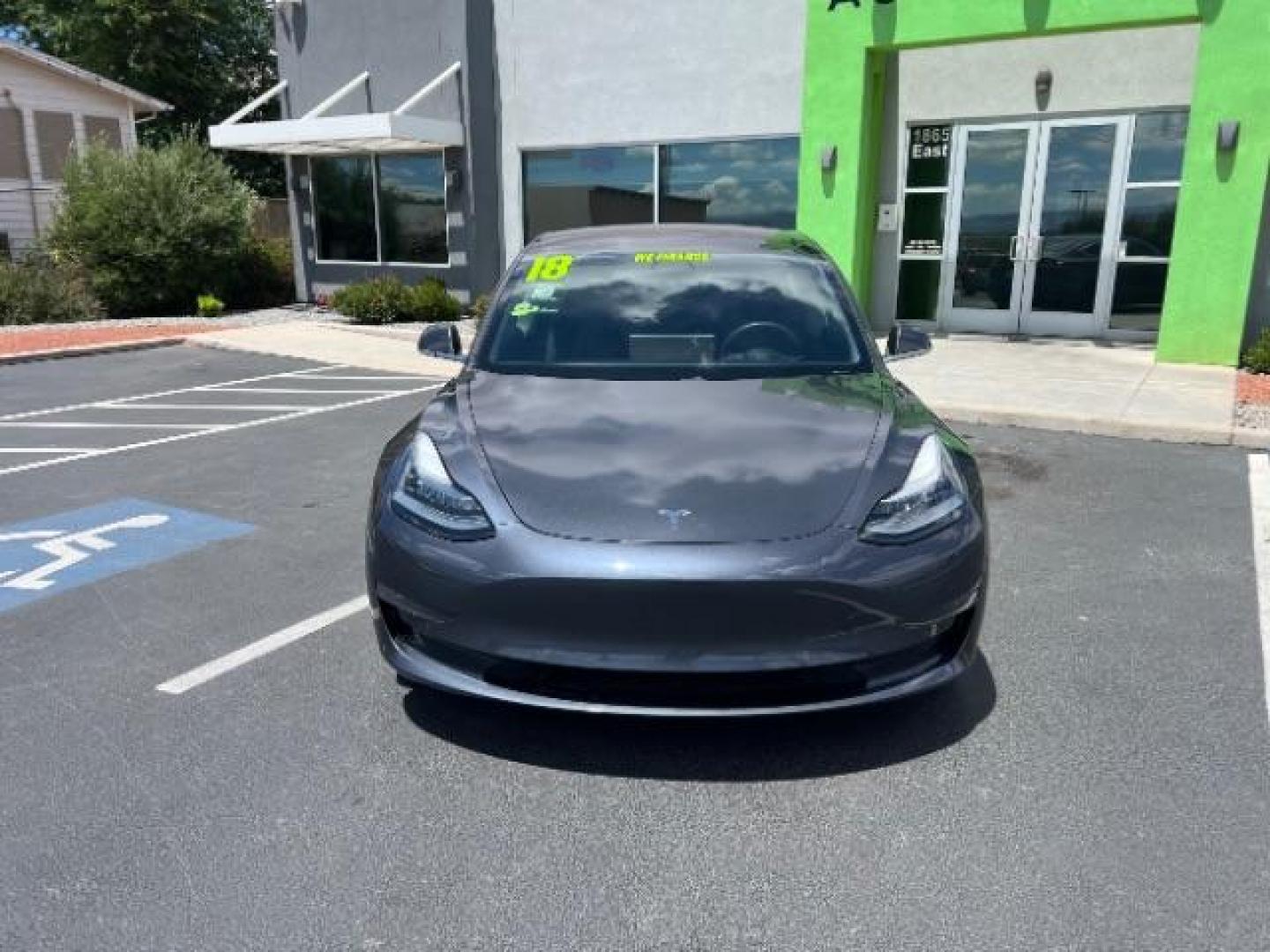2018 Midnight Silver Metallic /Black Tesla Model 3 Long Range | Performance (5YJ3E1EB9JF) with an ELECTRIC engine, Continuously Variable Transmission transmission, located at 1865 East Red Hills Pkwy, St. George, 84770, (435) 628-0023, 37.120850, -113.543640 - ****Price includes $4k IRS EV REBATE**** We are setup with IRS to file the rebate directly and take credit off the price of car. Check with IRS EV website to be sure you qualify. Trump has threatened to end rebate so ACT FAST! Full battery and motor warranty up to 120k miles We are THE southern - Photo#3
