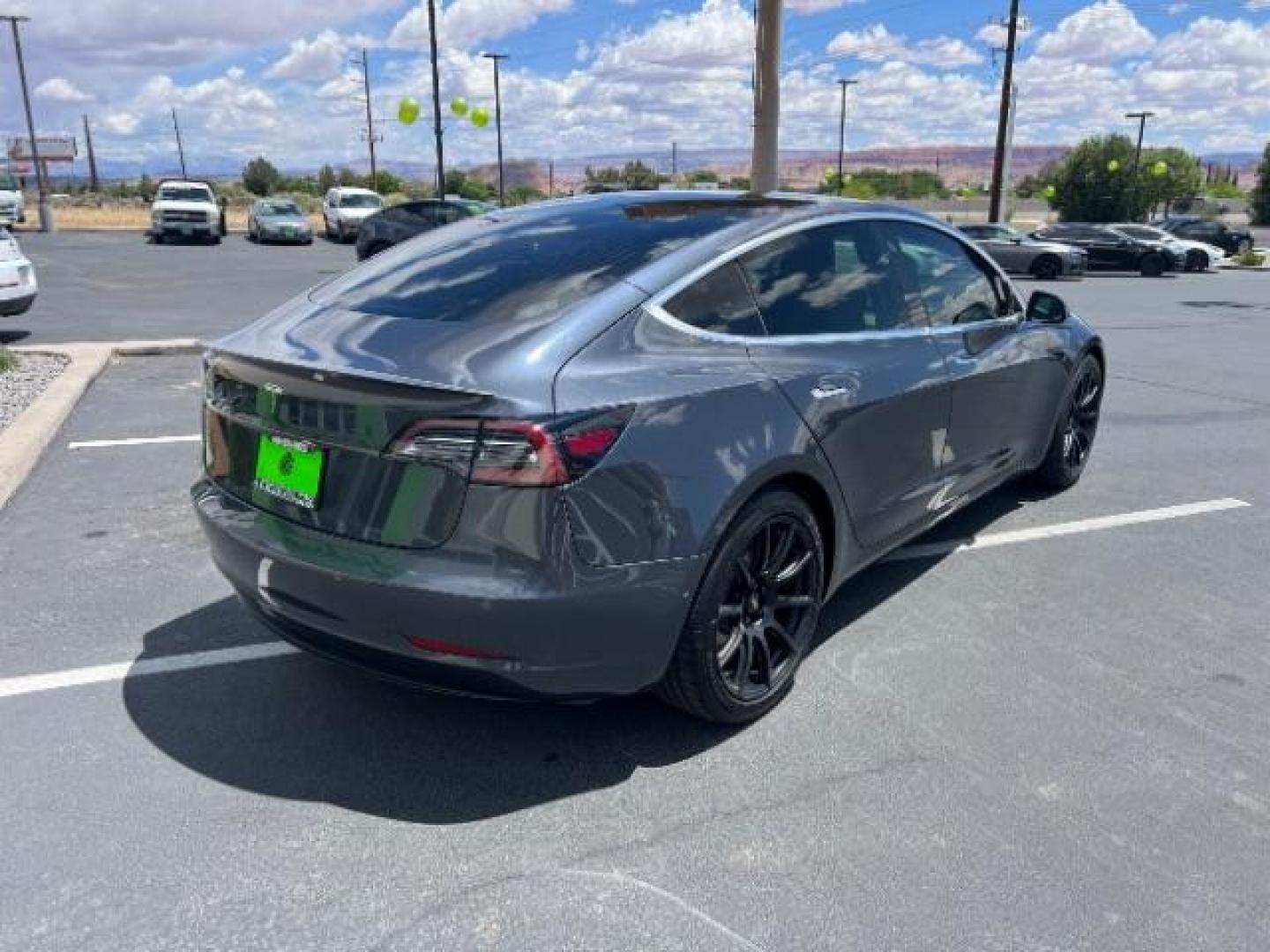 2018 Midnight Silver Metallic /Black Tesla Model 3 Long Range | Performance (5YJ3E1EB9JF) with an ELECTRIC engine, Continuously Variable Transmission transmission, located at 1865 East Red Hills Pkwy, St. George, 84770, (435) 628-0023, 37.120850, -113.543640 - ****Price includes $4k IRS EV REBATE**** We are setup with IRS to file the rebate directly and take credit off the price of car. Check with IRS EV website to be sure you qualify. Trump has threatened to end rebate so ACT FAST! Full battery and motor warranty up to 120k miles We are THE southern - Photo#8