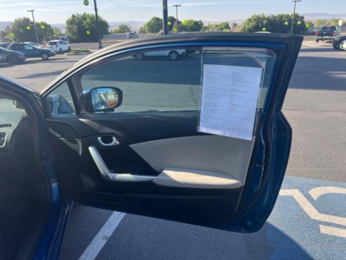 2014 Dyno Blue Pearl /Black Honda Civic EX (2HGFG3B84EH) with an 1.8L I-4 i-VTEC variable valve control engine, Automatic transmission, located at 940 North Main Street, Cedar City, UT, 84720, (435) 628-0023, 37.692936, -113.061897 - We specialize in helping ALL people get the best financing available. No matter your credit score, good, bad or none we can get you an amazing rate. Had a bankruptcy, divorce, or repossessions? We give you the green light to get your credit back on the road. Low down and affordable payments that fit - Photo#23