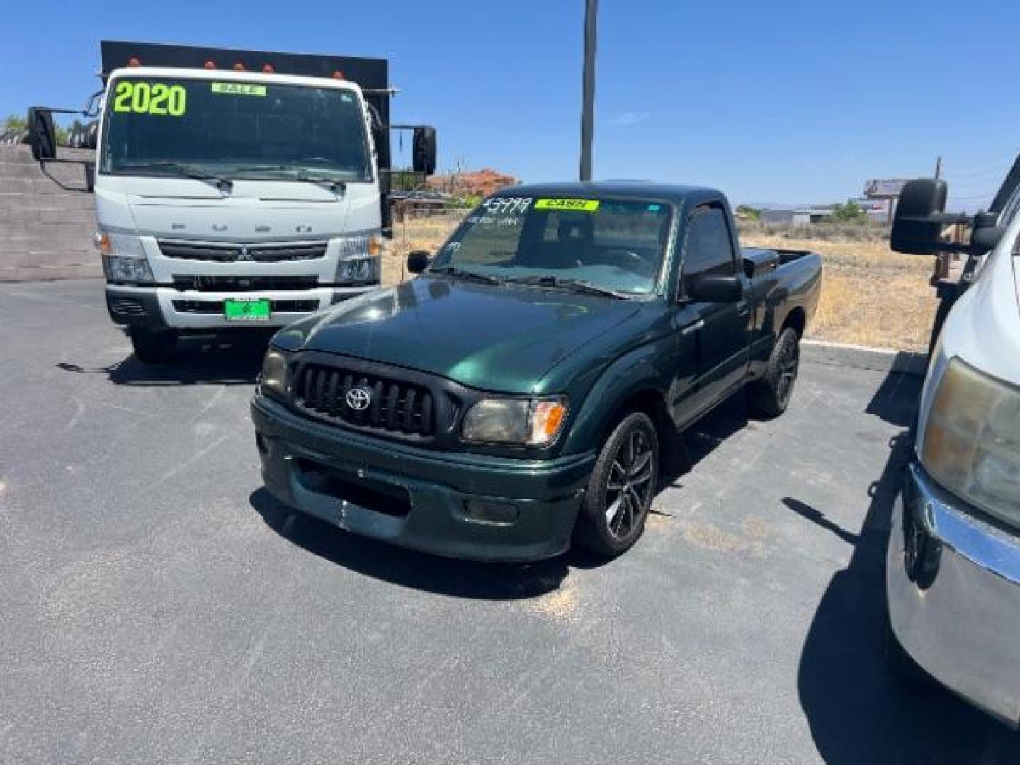 1999 Green /GRAY Toyota Tacoma PICK UP (4TANL42N8XZ) with an 4 CYL engine, AUTOMATIC transmission, located at 1865 East Red Hills Pkwy, St. George, 84770, (435) 628-0023, 37.120850, -113.543640 - This vehicle is a Mechanic Special. This means it will need some love. Runs a drives fine but has body damage, leaks or other mechanical issues. It did NOT pass our 50 point inspection. Get a great deal on a less than perfect car. These cars do NOT qualify for our in house financing. Cash and carry, - Photo#2
