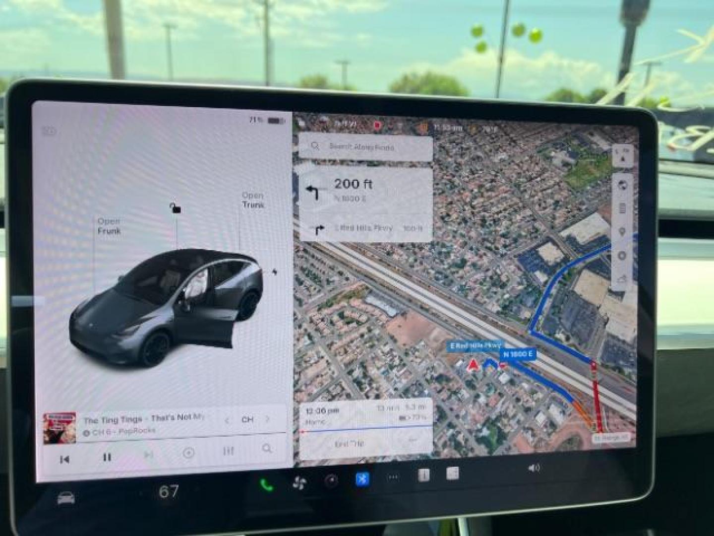 2020 Grey /White Tesla Model Y Performance Dual Motor All-Wheel Drive (5YJYGDEF3LF) with an ELECTRIC engine, Continuously Variable Transmission transmission, located at 1865 East Red Hills Pkwy, St. George, 84770, (435) 628-0023, 37.120850, -113.543640 - ****Price includes $4k IRS EV REBATE**** We are setup with IRS to file the rebate directly and take credit off the price of car. Check with IRS EV website to be sure you qualify. Congress has threatened to end rebate so ACT FAST! 85% Battery Life. Gets 260 miles on full charge. Full battery and - Photo#15