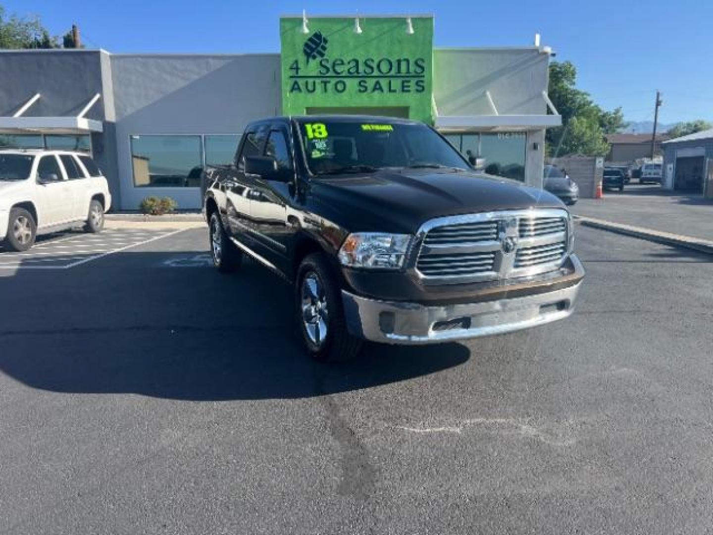 2013 Western Brown /Light Frost Beige/Canyon Brown Ram 1500 Big Horn (1C6RR7LT3DS) with an HEMI 5.7L V-8 variable valve control engine, Automatic transmission, located at 1865 East Red Hills Pkwy, St. George, 84770, (435) 628-0023, 37.120850, -113.543640 - We specialize in helping ALL people get the best financing available. No matter your credit score, good, bad or none we can get you an amazing rate. Had a bankruptcy, divorce, or repossessions? We give you the green light to get your credit back on the road. Low down and affordable payments that fit - Photo#0