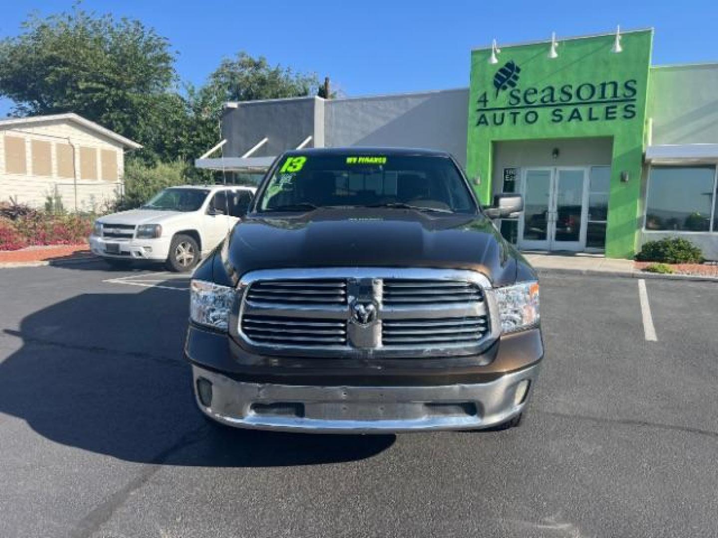 2013 Western Brown /Light Frost Beige/Canyon Brown Ram 1500 Big Horn (1C6RR7LT3DS) with an HEMI 5.7L V-8 variable valve control engine, Automatic transmission, located at 1865 East Red Hills Pkwy, St. George, 84770, (435) 628-0023, 37.120850, -113.543640 - We specialize in helping ALL people get the best financing available. No matter your credit score, good, bad or none we can get you an amazing rate. Had a bankruptcy, divorce, or repossessions? We give you the green light to get your credit back on the road. Low down and affordable payments that fit - Photo#1