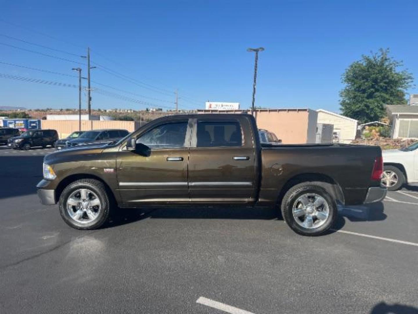 2013 Western Brown /Light Frost Beige/Canyon Brown Ram 1500 Big Horn (1C6RR7LT3DS) with an HEMI 5.7L V-8 variable valve control engine, Automatic transmission, located at 1865 East Red Hills Pkwy, St. George, 84770, (435) 628-0023, 37.120850, -113.543640 - We specialize in helping ALL people get the best financing available. No matter your credit score, good, bad or none we can get you an amazing rate. Had a bankruptcy, divorce, or repossessions? We give you the green light to get your credit back on the road. Low down and affordable payments that fit - Photo#3