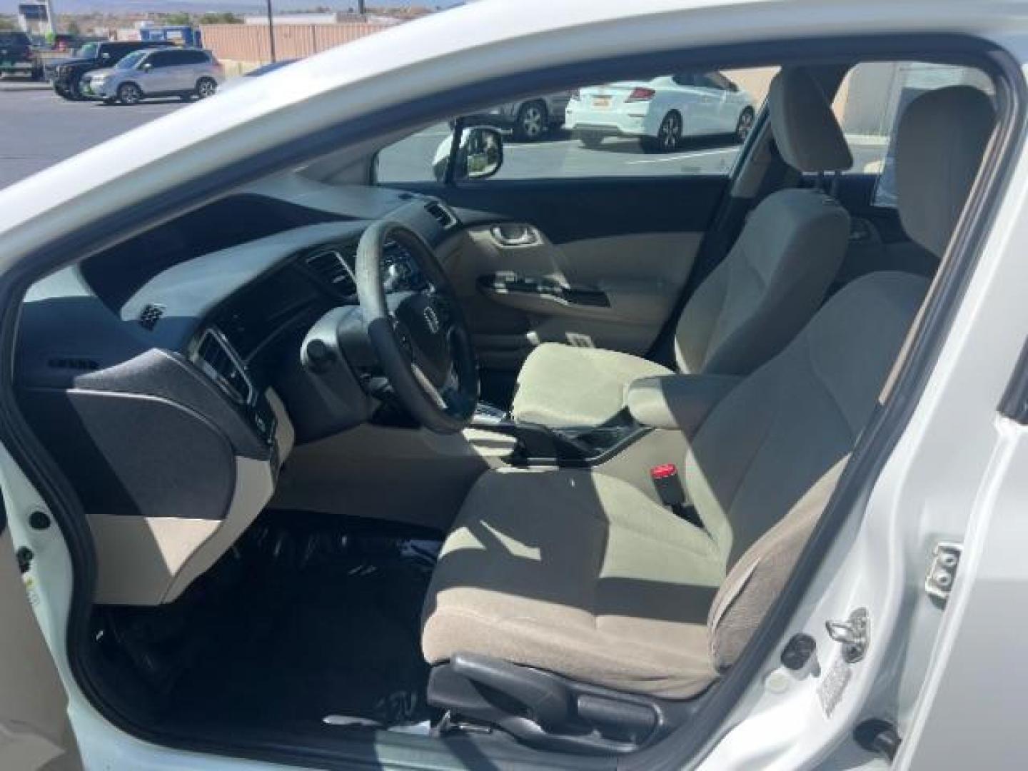 2013 Taffeta White /Beige Honda Civic LX (19XFB2F56DE) with an 1.8L I-4 i-VTEC variable valve control engine, Automatic transmission, located at 1865 East Red Hills Pkwy, St. George, 84770, (435) 628-0023, 37.120850, -113.543640 - We specialize in helping ALL people get the best financing available. No matter your credit score, good, bad or none we can get you an amazing rate. Had a bankruptcy, divorce, or repossessions? We give you the green light to get your credit back on the road. Low down and affordable payments that fit - Photo#14